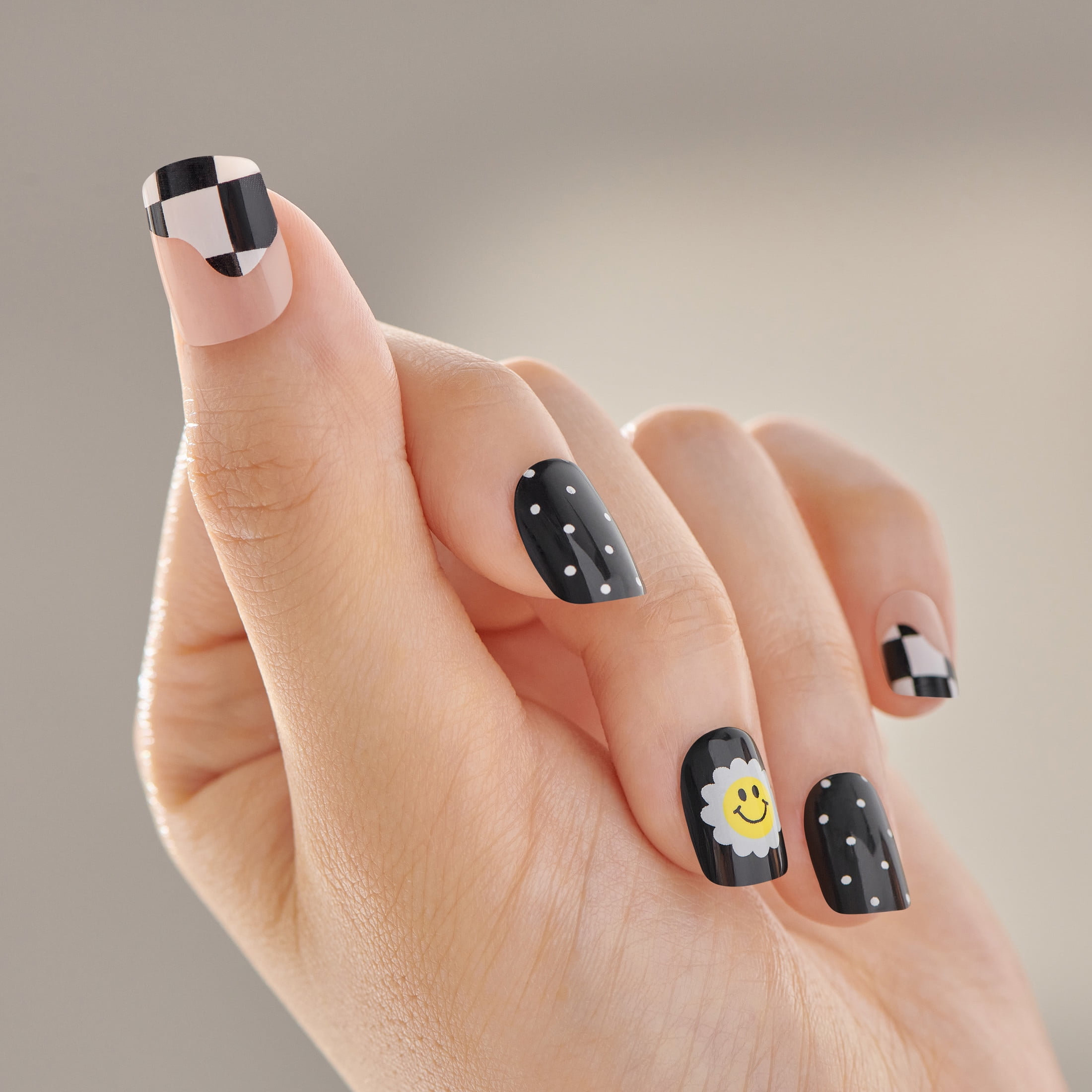 KISS imPRESS Press-On Manicure Nails (Pandora, Short Squoval, 30 Count) 3il4j