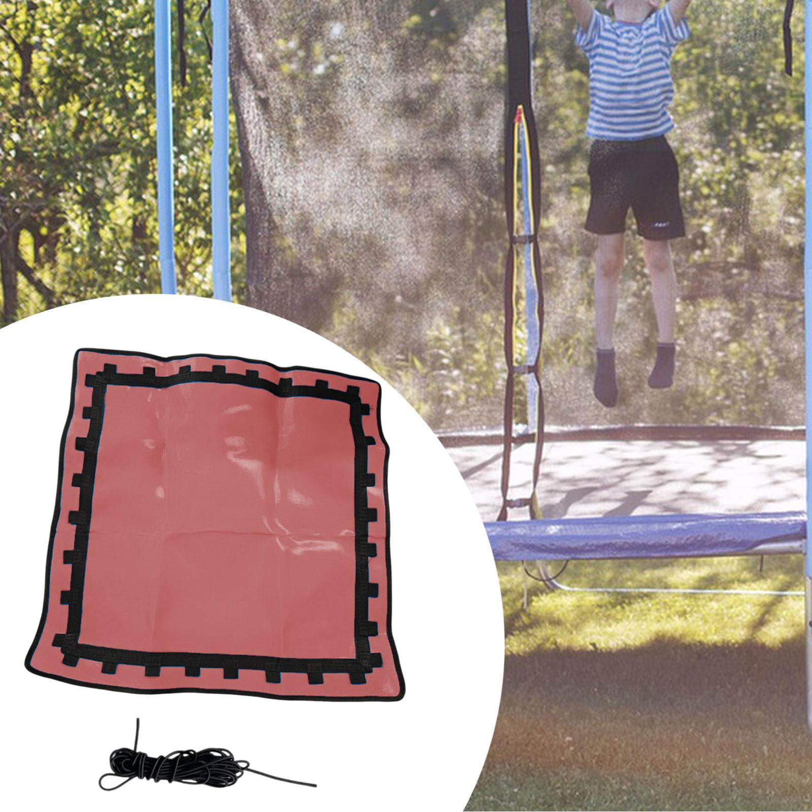 yotijay Trampoline Replacement Mat with Elastic Rope (Blue, 29.5 in x 29.5 in) uaoa0