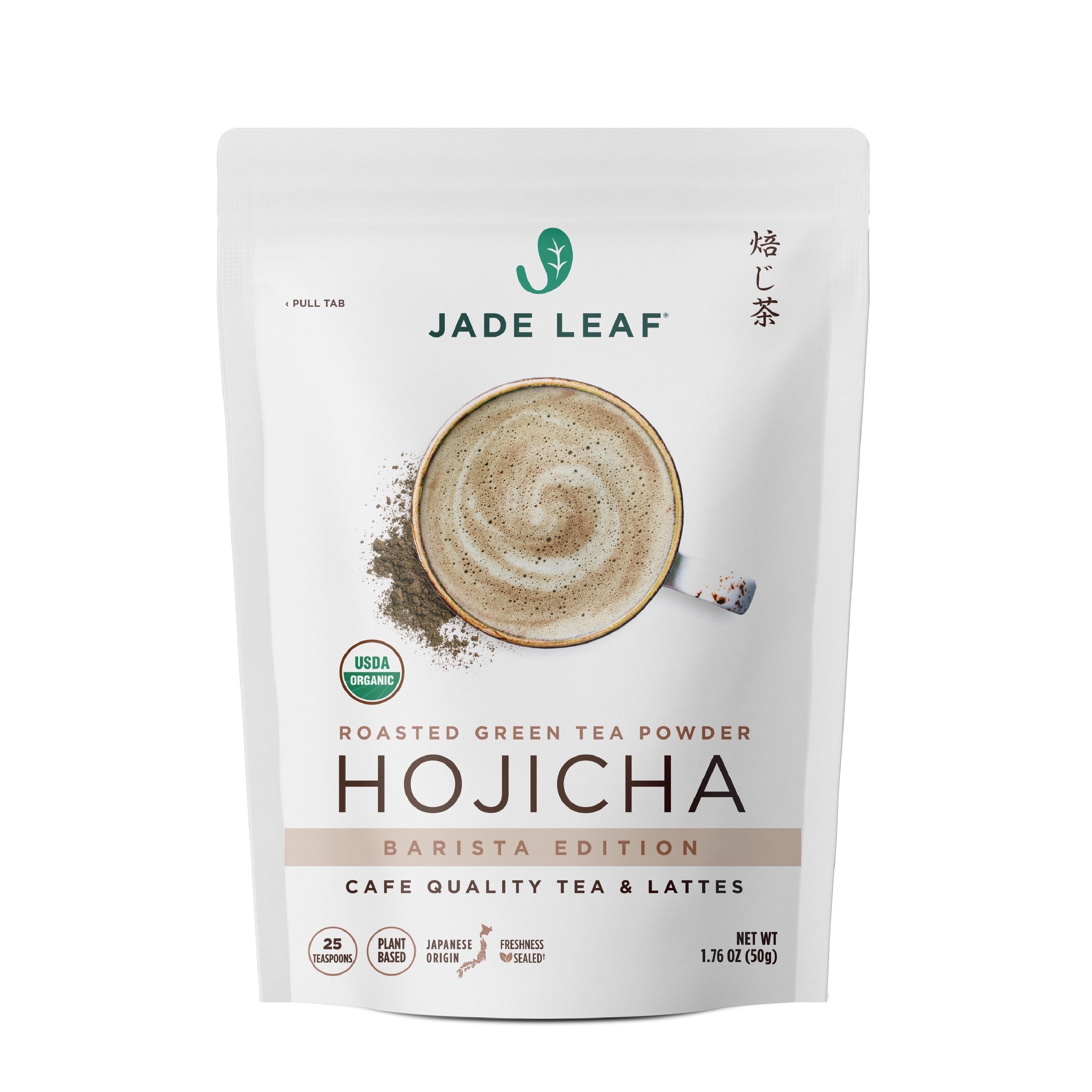 Jade Leaf Organic Hojicha Powder, Barista Edition, Roasted Green Tea (1.76 oz) qdc0r