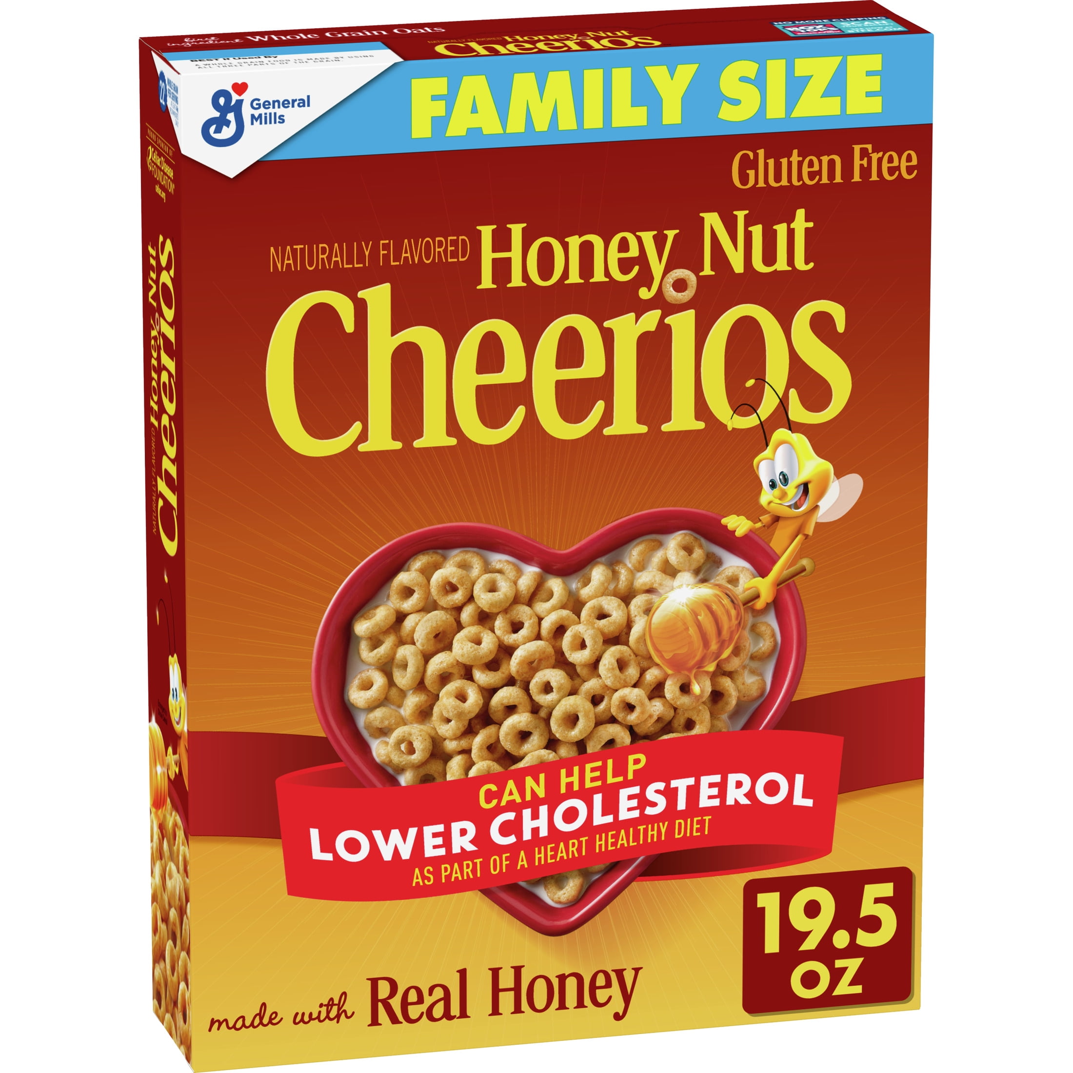 Cheerios Honey Nut Gluten-Free Breakfast Cereal (19.5 oz) zrfy8