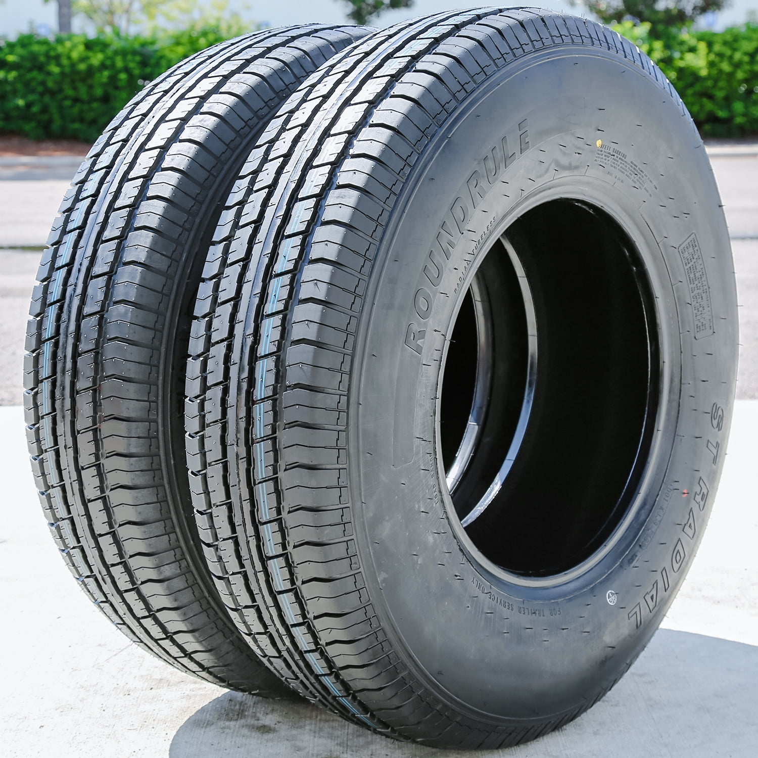 Roundrule ST Radial Semi-Steel Trailer Tire (ST235/85R16, 14 Ply, Load Range G) 6gviv