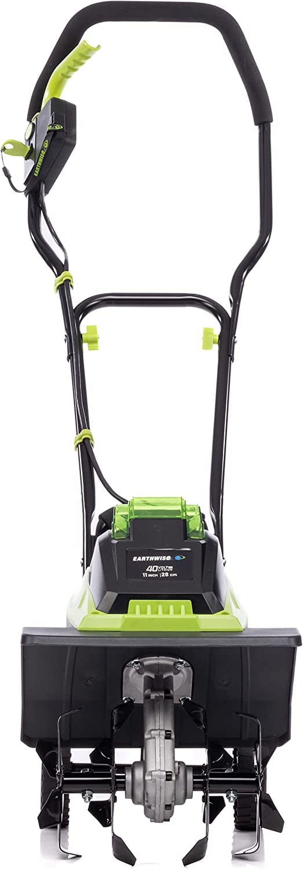 Earthwise 40-Volt Cordless Electric Tiller and Cultivator (11 in) hw5is