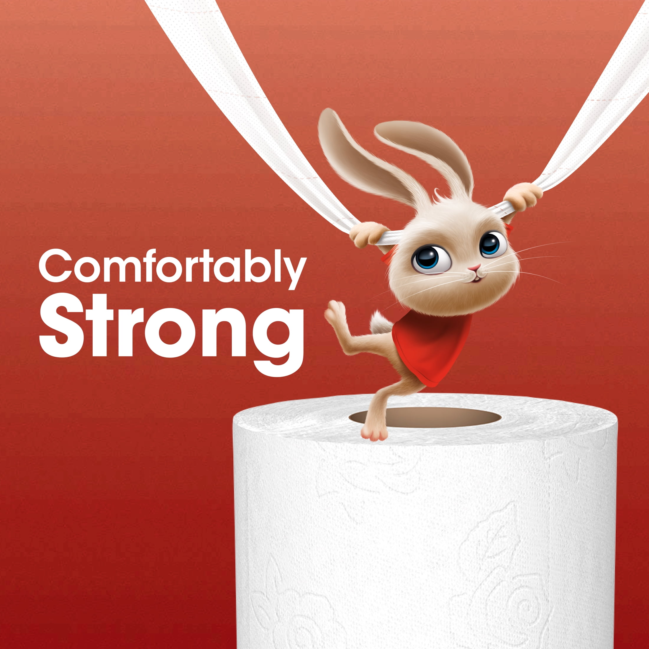 Great Value Ultra Strong 2-Ply Toilet Paper (White, 12 Mega Rolls) t8yup