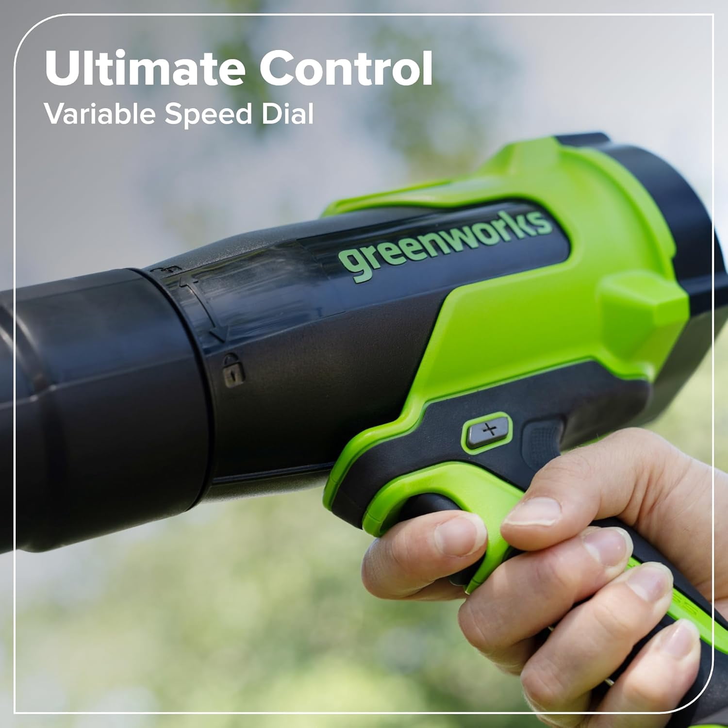 Greenworks 24V Brushless Compact Leaf Blower, High-Performance Yard Cleanup Tool (Green, 3.0Ah Battery and GaN Charger Included) oviqn