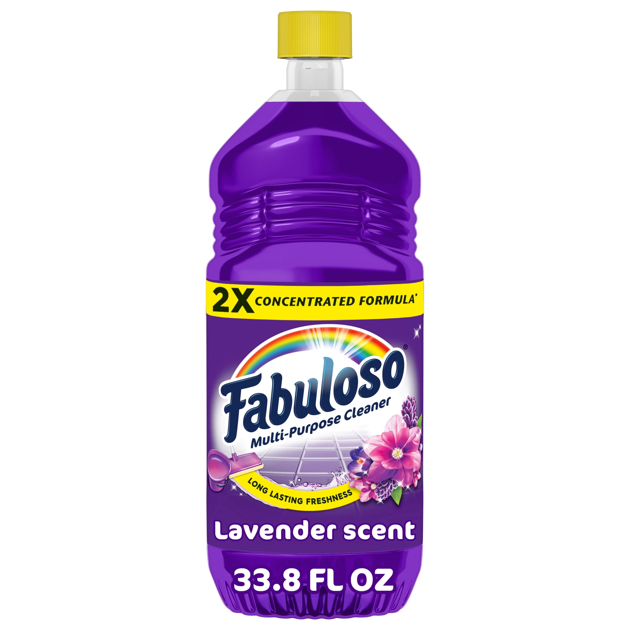 Fabuloso 2X Multi-Purpose Cleaner, Lavender Scented Surface and Floor Cleaner (33.8 fl oz) ev0r4