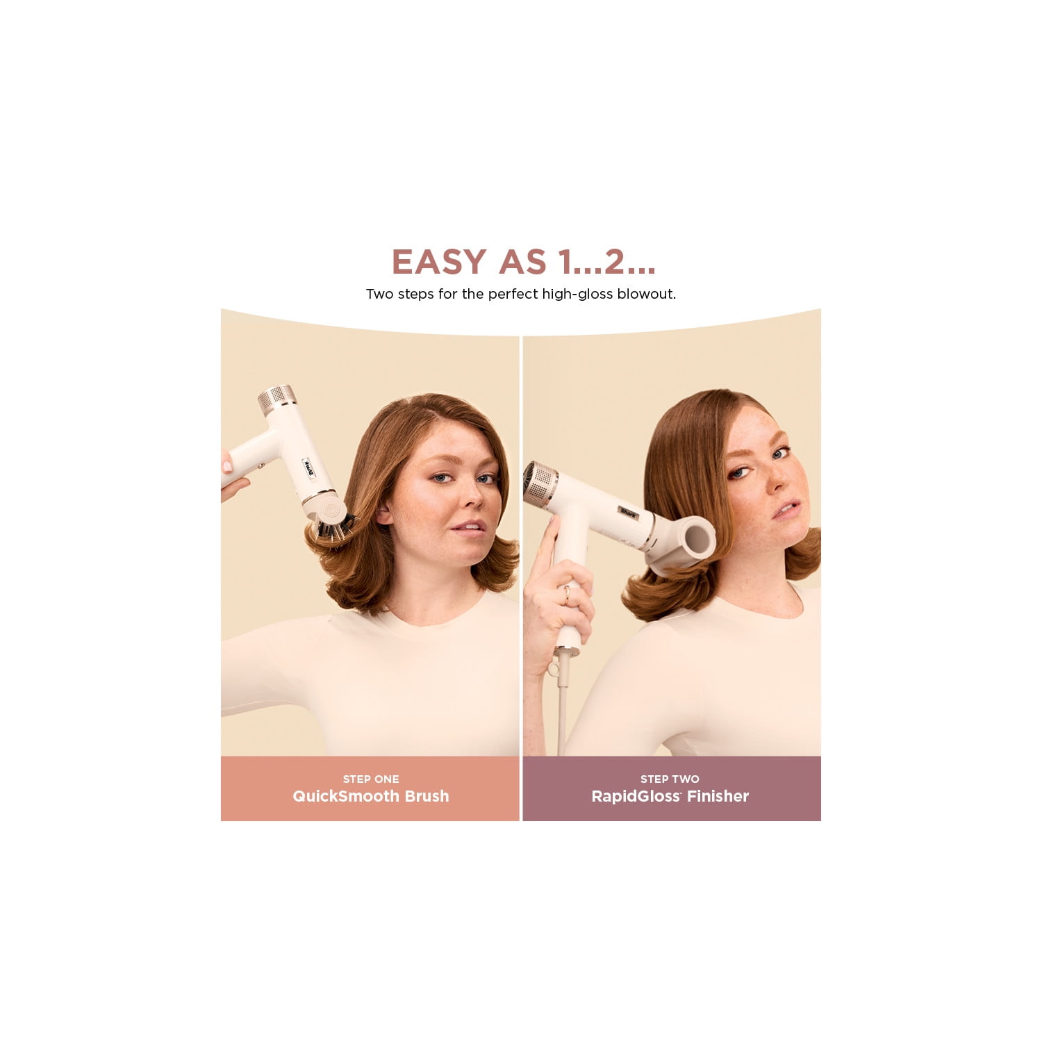 Shark SpeedStyle Hair Dryer & RapidGloss Finisher, Lightweight Ionic Styling Tool (White, 1.69 lb) 5s0ou