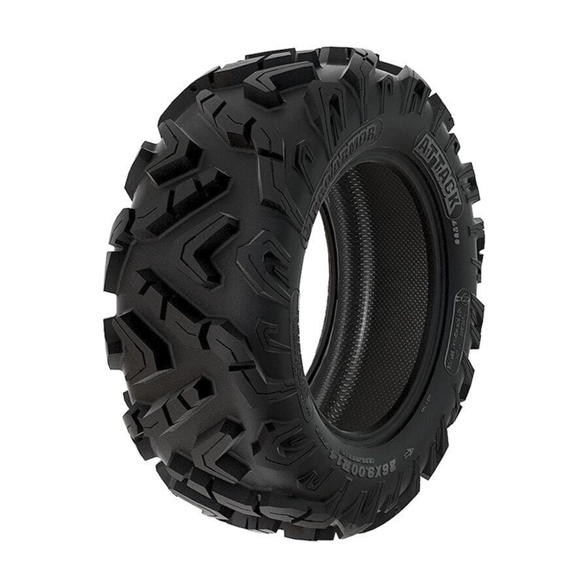 Pro Armor Attack 26x9R14 Front Tire for Polaris (Black, 26x9R14) i6q6k