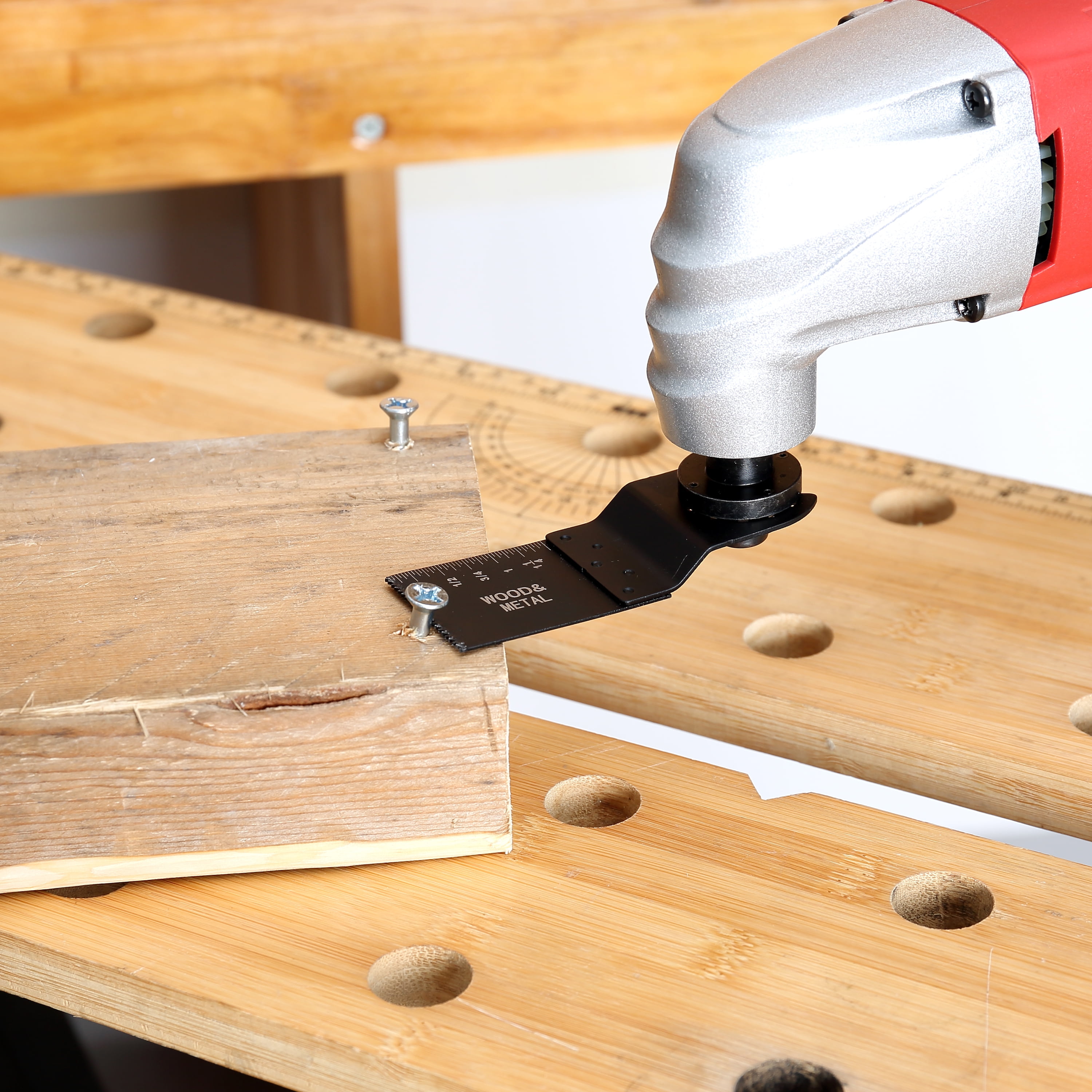 Hyper Tough 1.26 in Metal Cutting Oscillating Tool Blade (1.26 in) 52vee