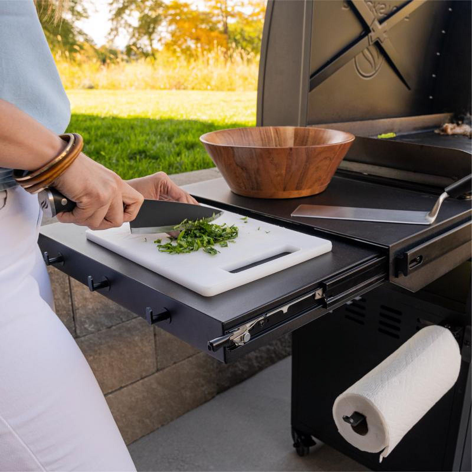 Blackstone 4-Burner Liquid Propane Outdoor Griddle with Hood (Black, 760 sq in) op3bi