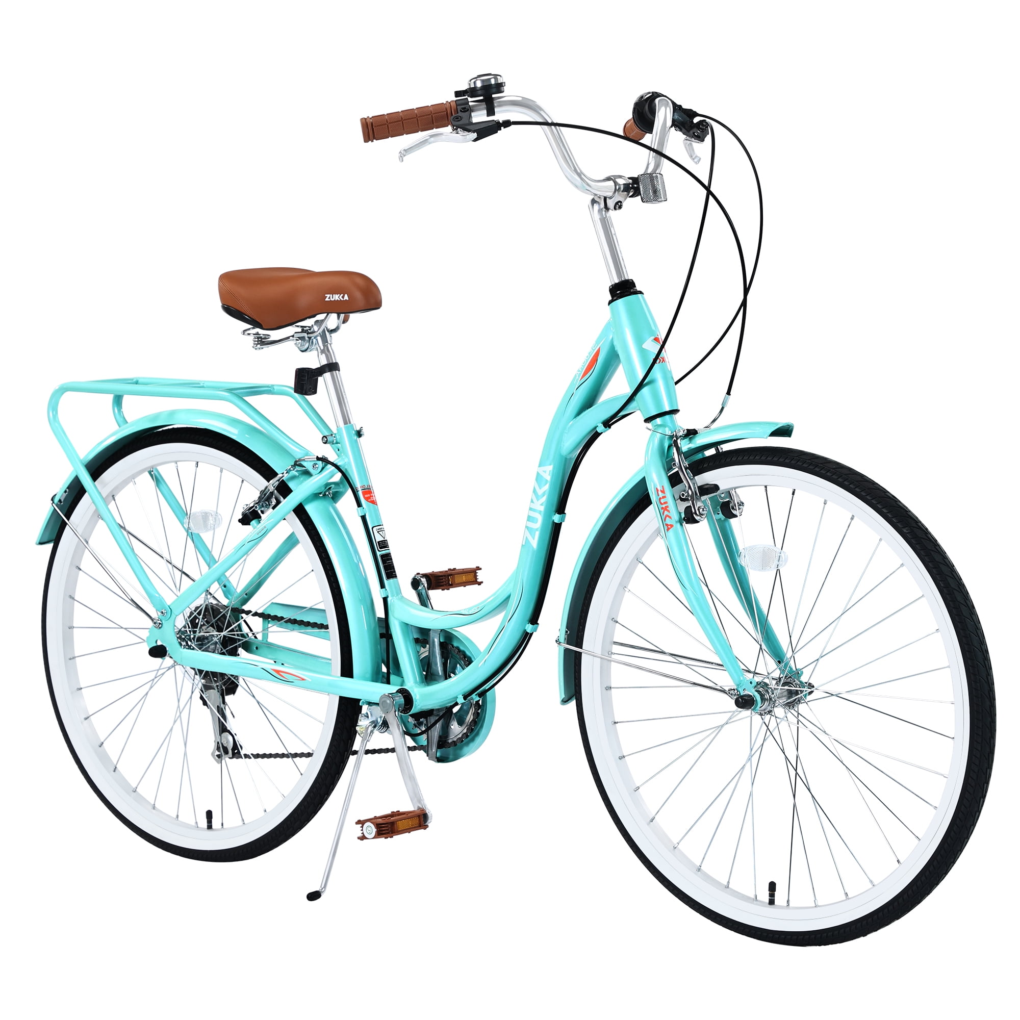 Generic Ladies 7-Speed Commuter Bicycle (Blue, 24 in) diza6