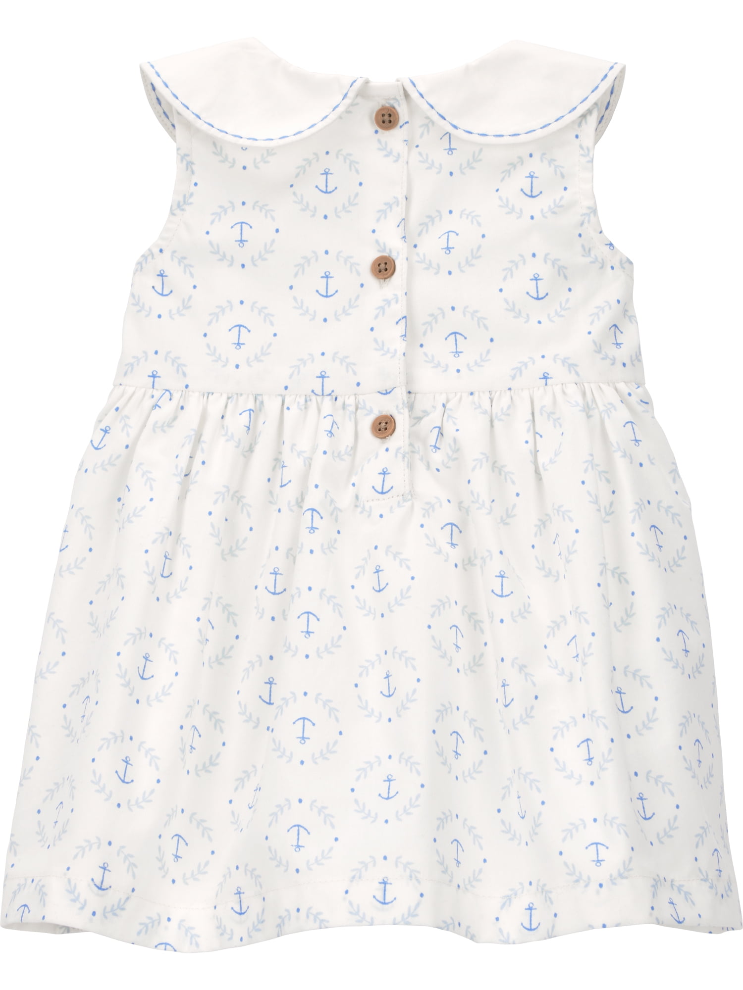 Carter's Child of Mine Baby Girl Dress Set (White, 2-Piece) zik59