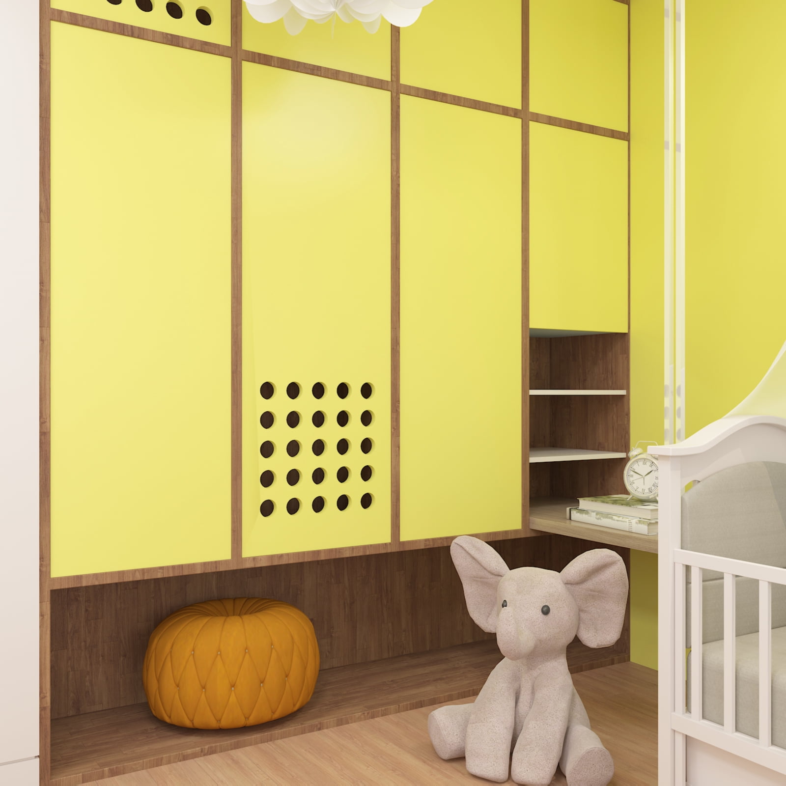 VEELIKE Solid Yellow Contact Paper Peel and Stick Wallpaper for Furniture and Walls (Yellow, 15.7 in x 118 in) 8ehhv