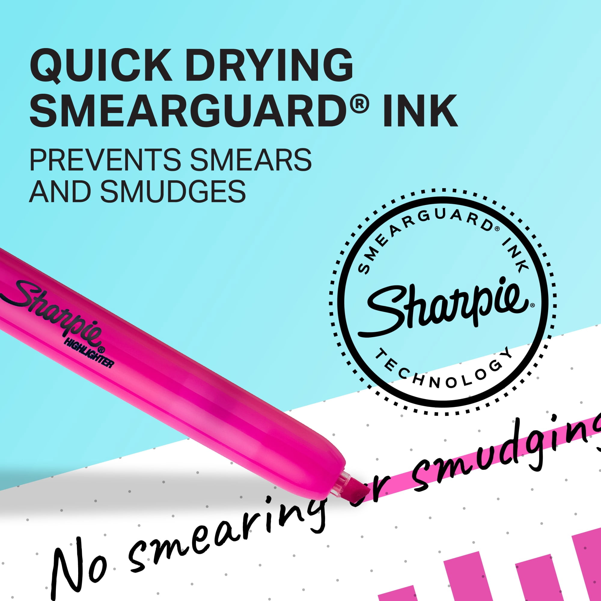 Sharpie Retractable Highlighters, Chisel Tip, Smear-Resistant Ink (Assorted Colors, 8 Count) hb4n9