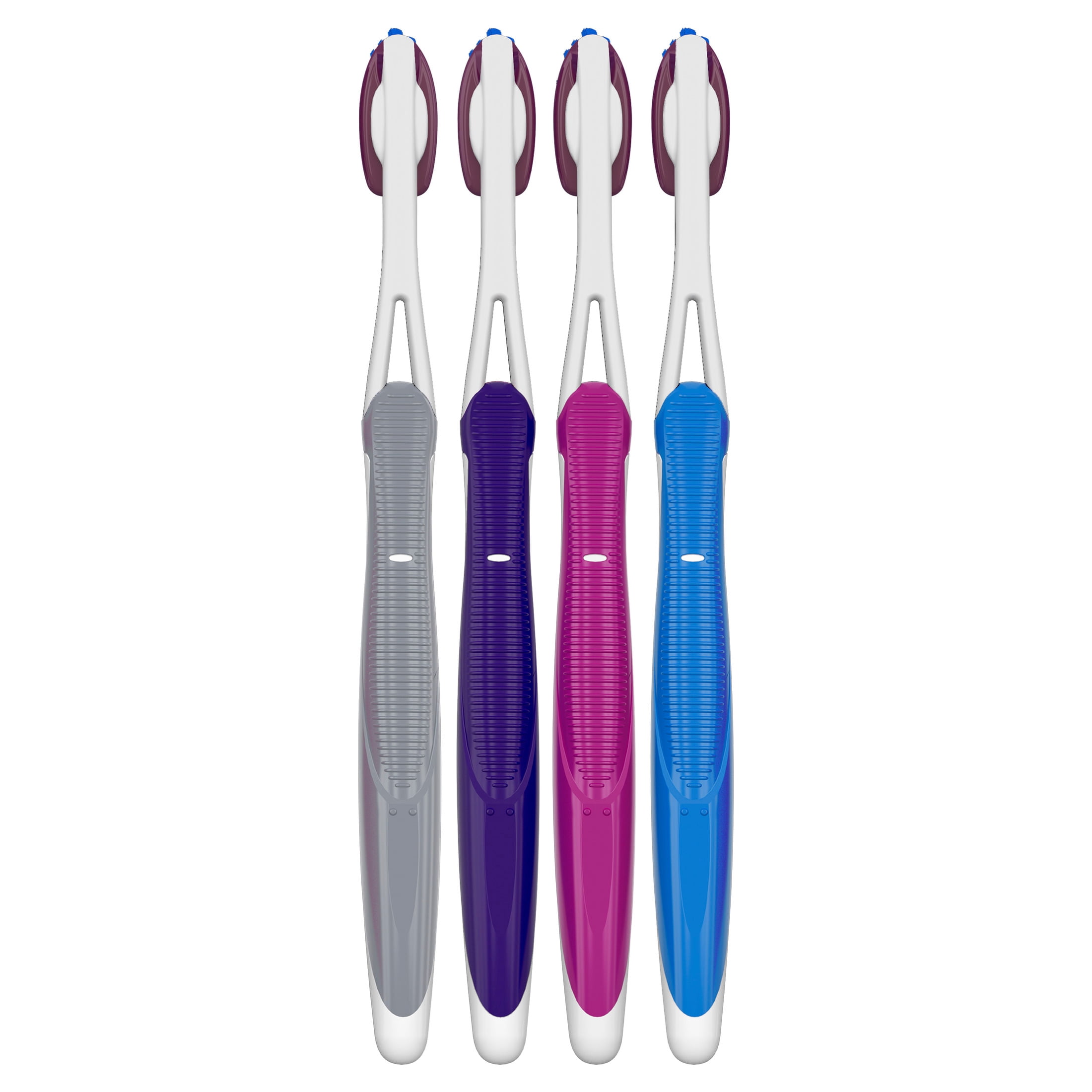 Oral-B Pro-Whitening Manual Toothbrush with Stain Eraser (Medium, 4 Count) 4jv99