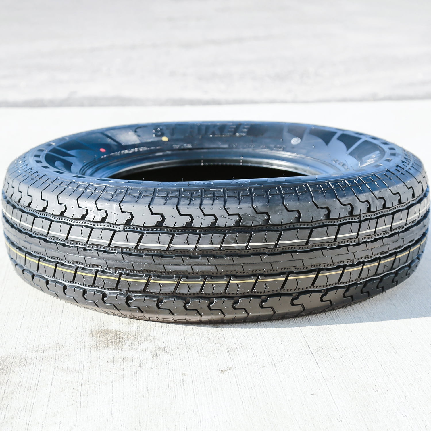 Roundrule ST Hikee Trailer Tires All Season Highway Performance (ST205/75R15, 8 Ply, Set of 4) 5hz18