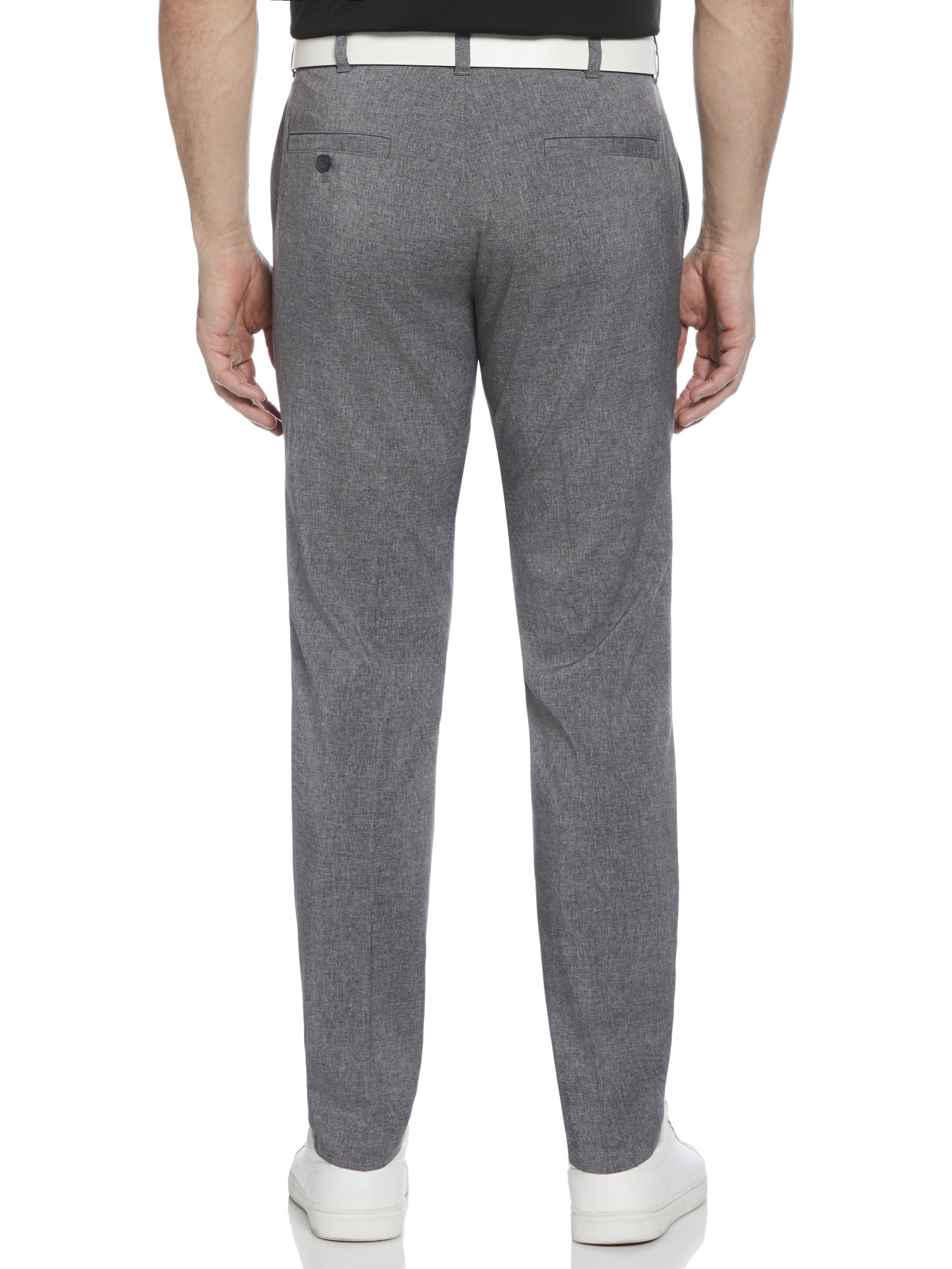 Ben Hogan Men's Performance Golf Pants Active Flex Waistband 4-Way Stretch (Grey, 32x32) p2q5m