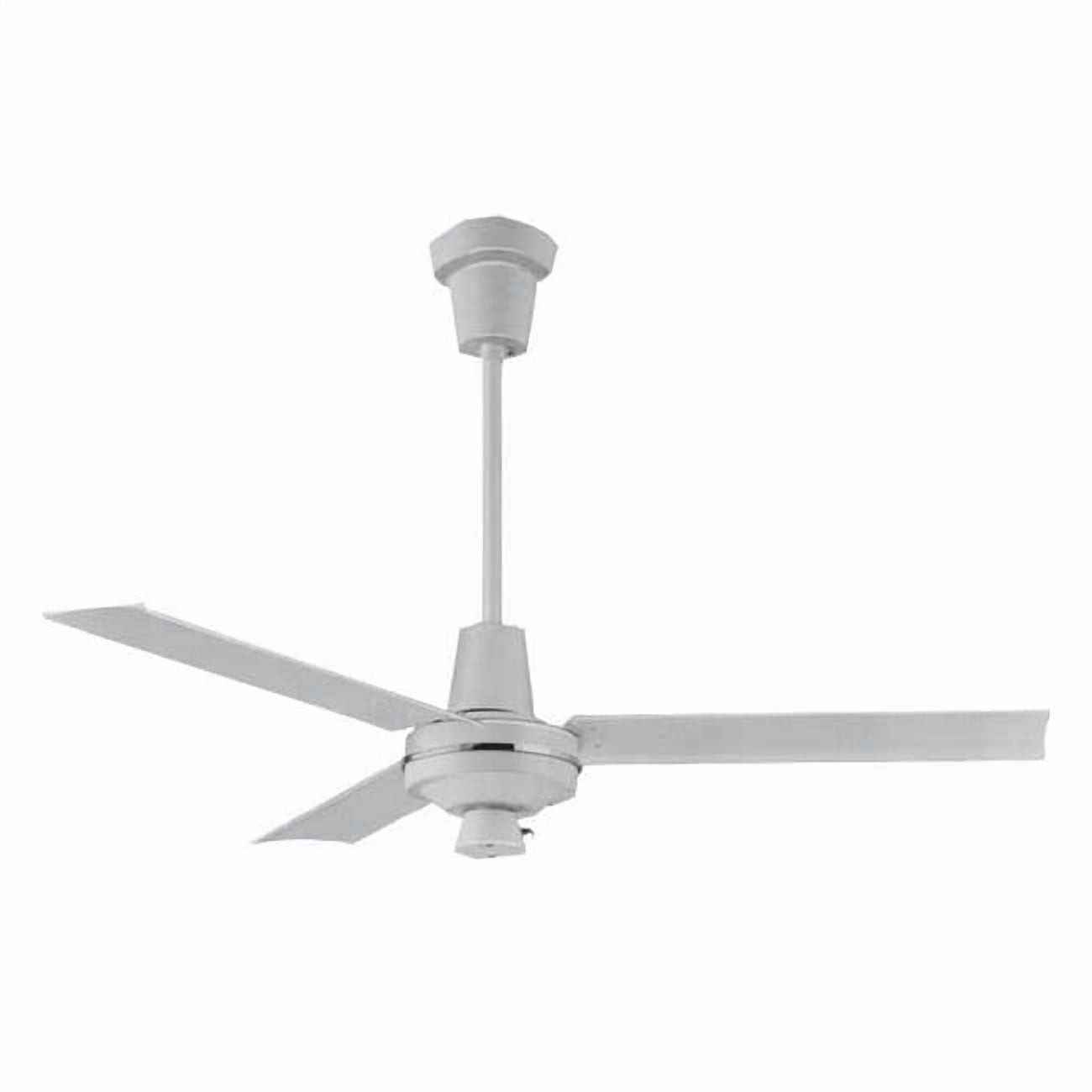 QMARK Industrial Ceiling Fan, High-Velocity Air Circulation, 3-Blade Design (White, 56 in) k4l31
