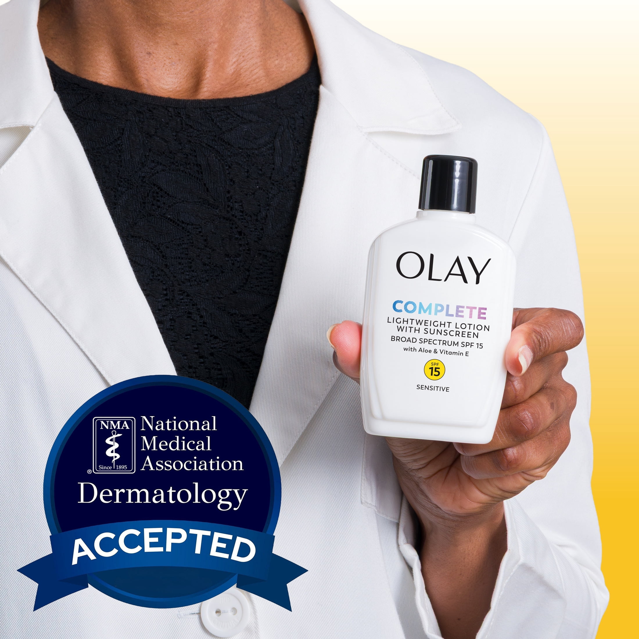 Olay Complete Daily Face Moisturizer for Sensitive Skin, SPF 15 Sun Protection (6 oz) i5len