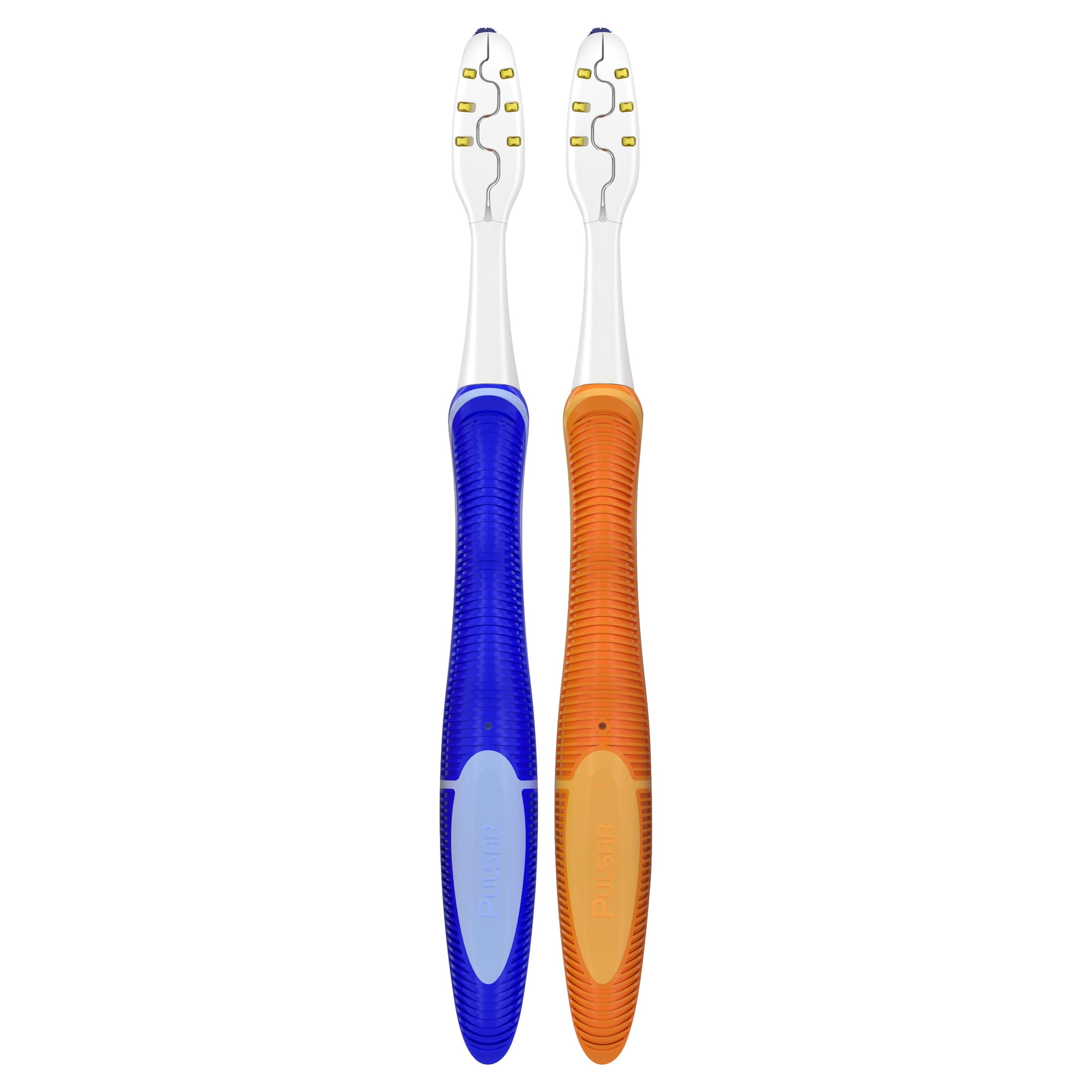Oral-B Pulsar Battery Powered Toothbrush, Medium Bristles, Expert Clean (2 Count) 1ibz2