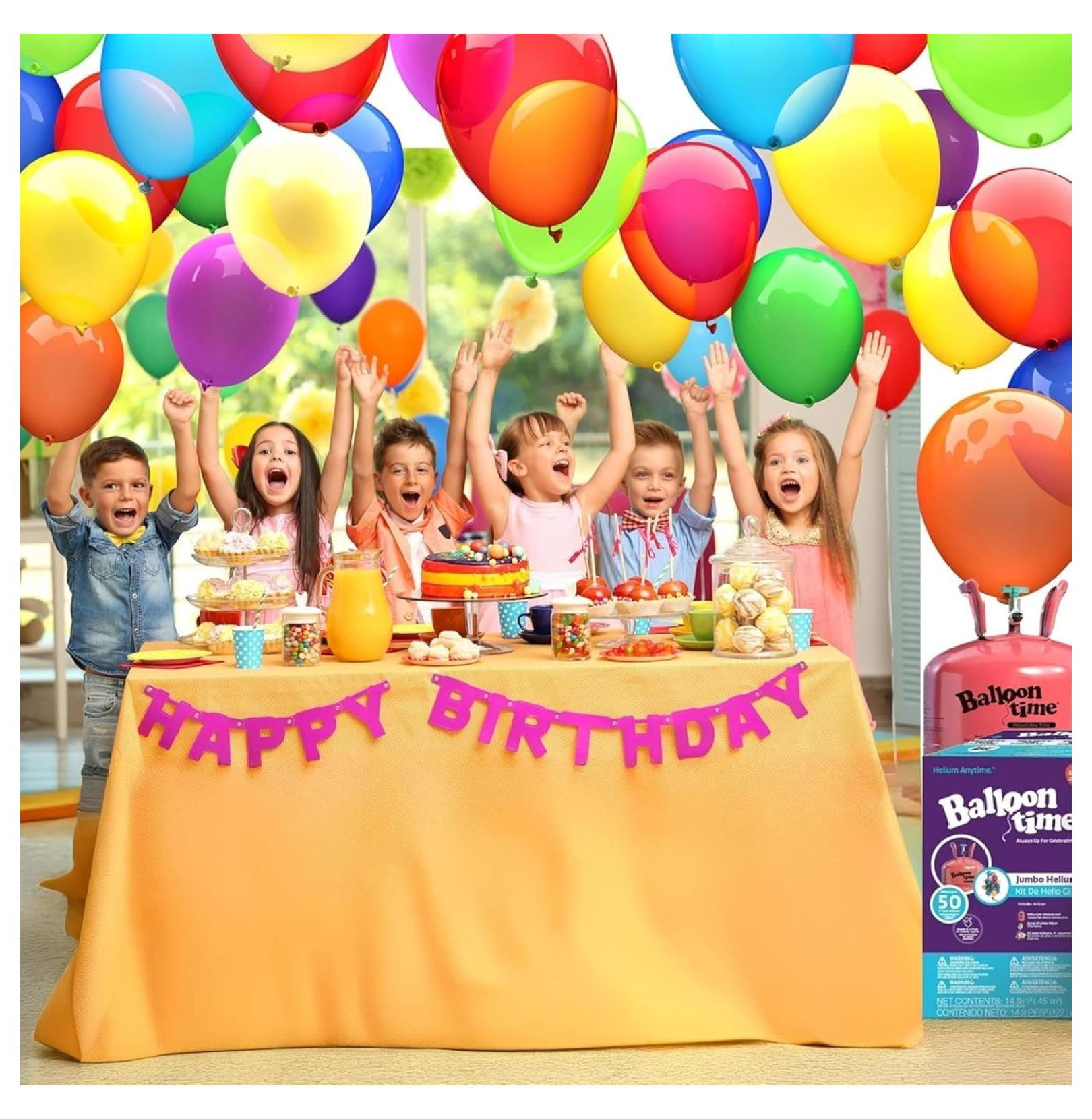 Yhkj Disposable Helium Tank for Party Balloons (14.9 cu ft) wncms