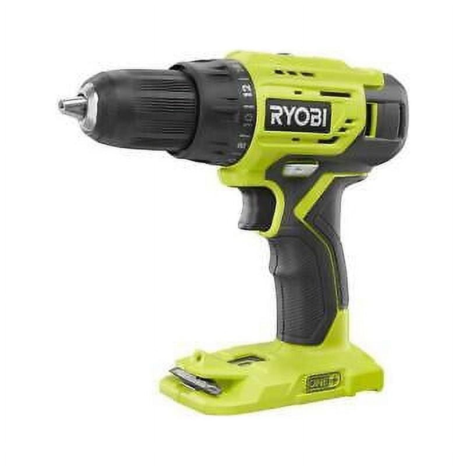 Ryobi ONE+ 18V Cordless 1/2 in. Drill/Driver (Green, Tool Only) iu7ch