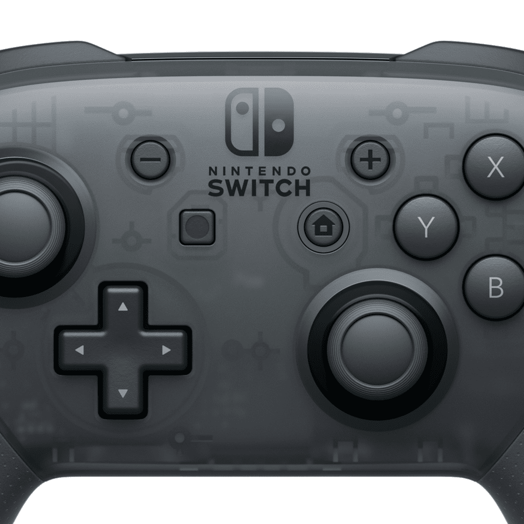 Nintendo Switch Pro Controller Wireless Gamepad with Motion Controls and HD Rumble (Black, 1 Count) mksx9