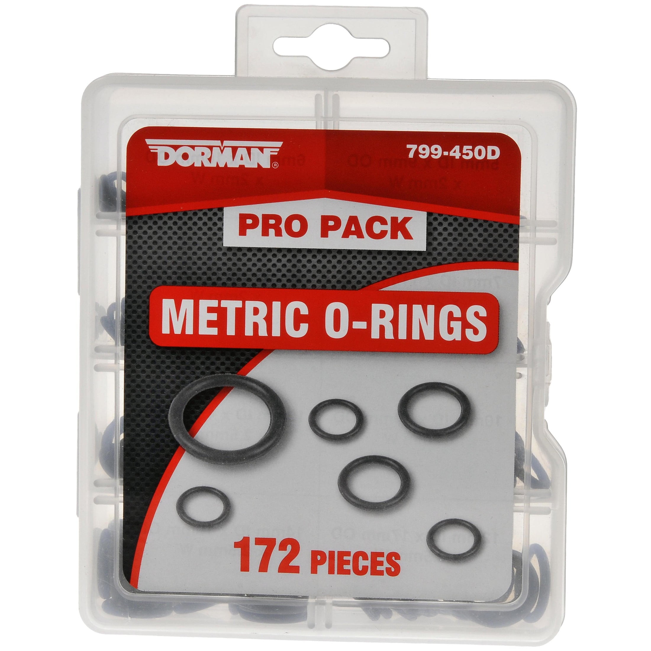 Dorman 799-450D O-Ring Assortment Kit, Automotive Rubber Seal Replacement (172 Piece Pack) 2s0k5