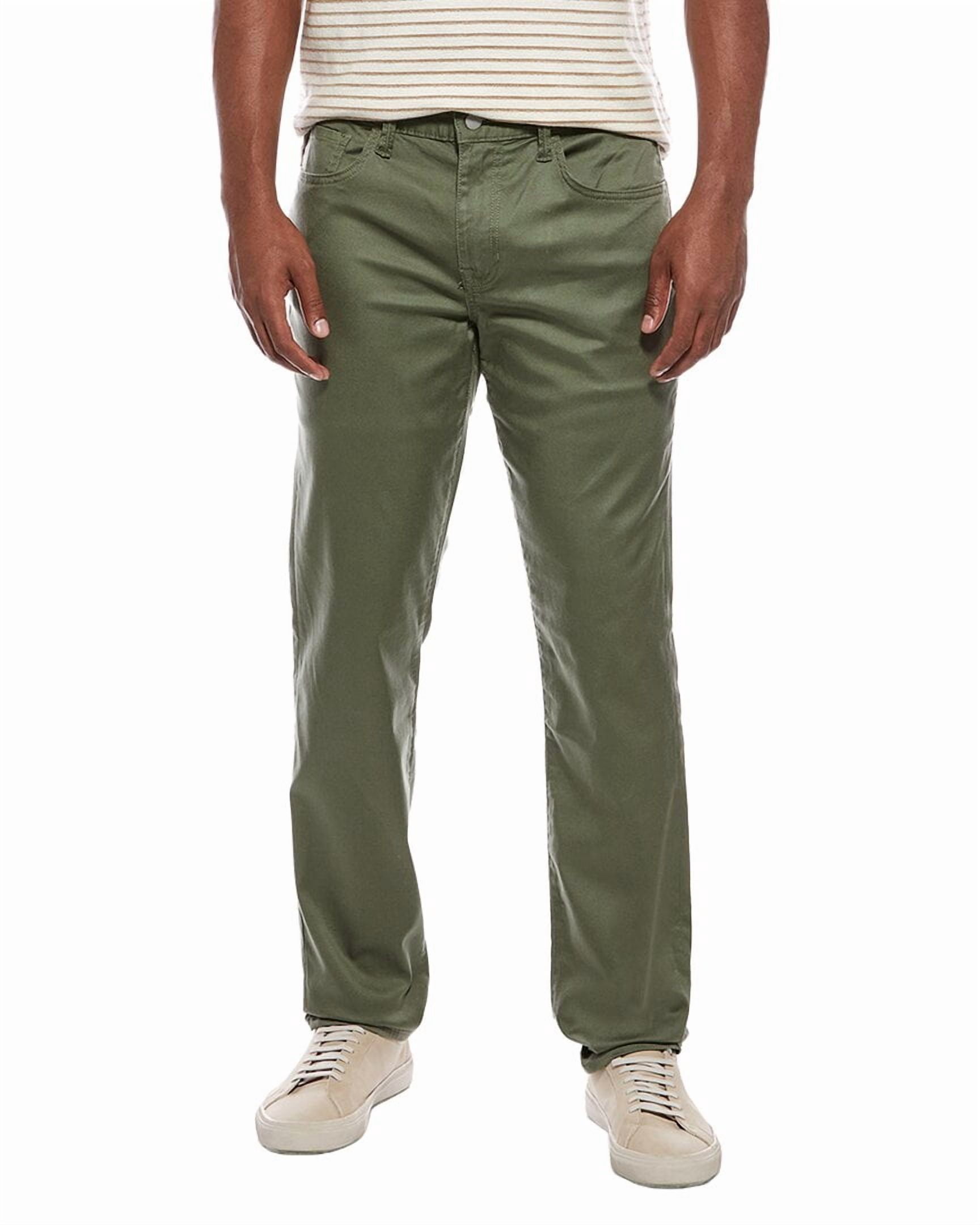 JOE'S Jeans Men's The Brixton Twill Straight Leg Pants (Lichen, 34 in) 017m1
