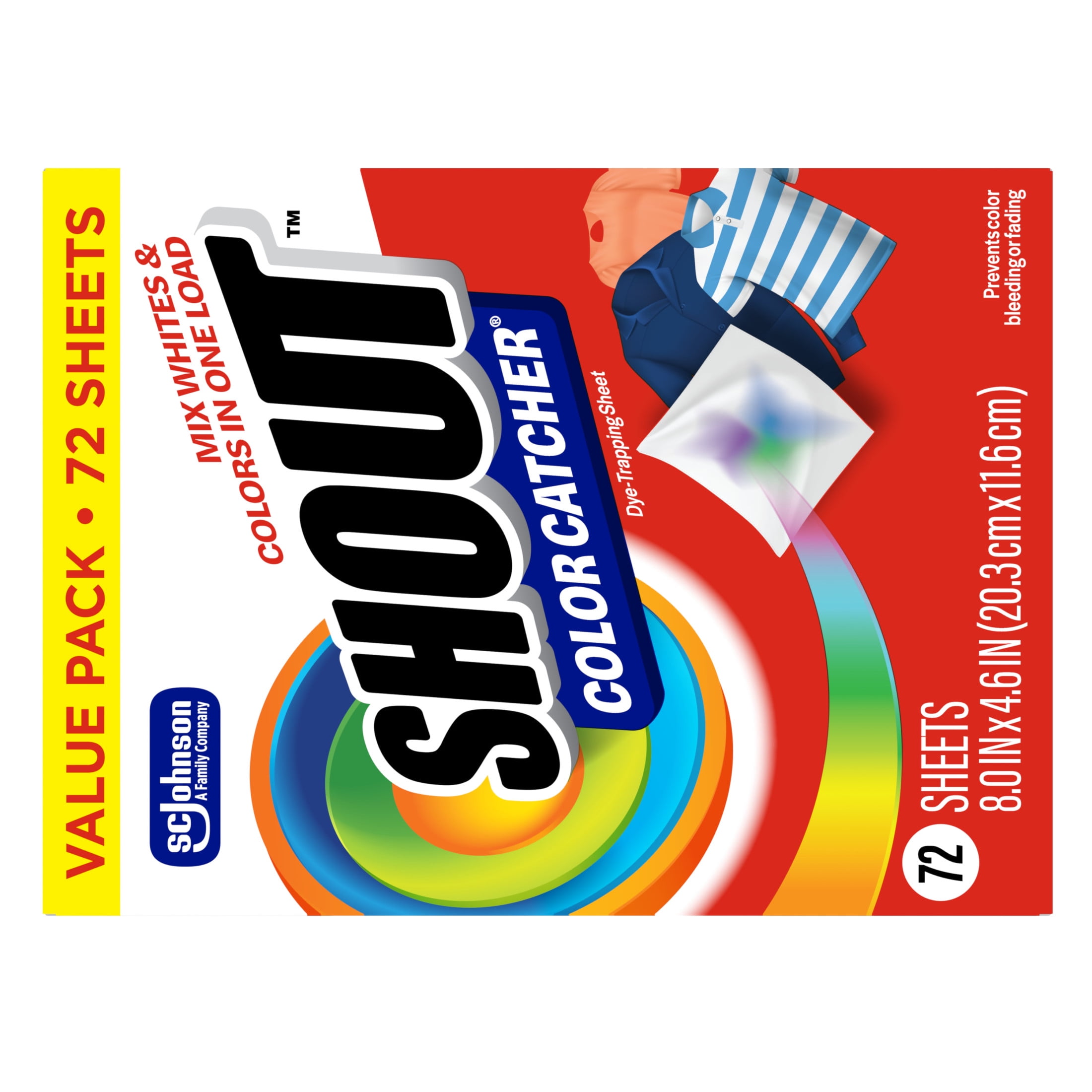 Shout Color Catcher Dye-Trapping Laundry Sheets (72 Count) yy4zd
