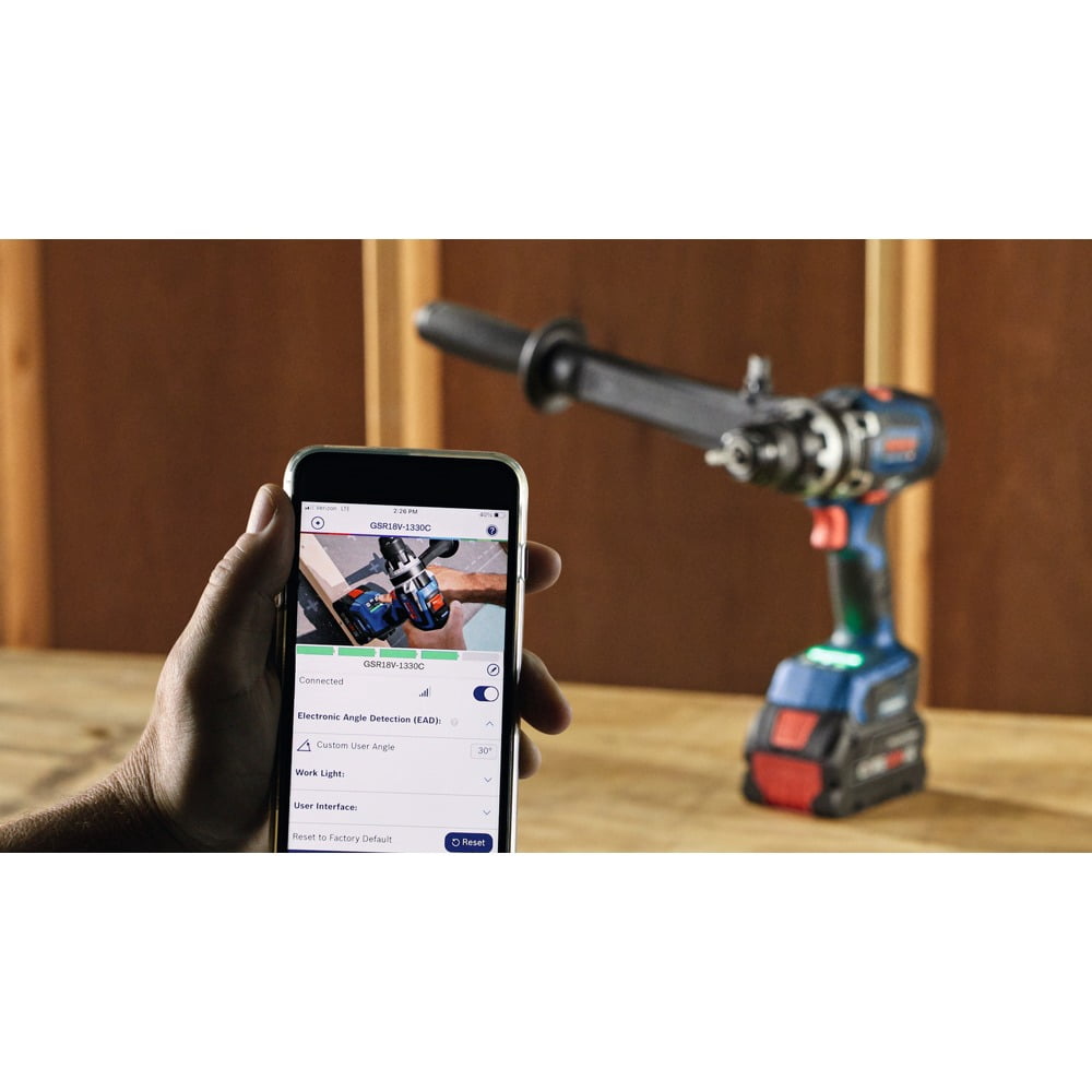 Bosch PROFACTOR 18V Brushless Cordless Drill Driver Kit with 8 Ah Battery (Refurbished, 0.5 in) p2g8e