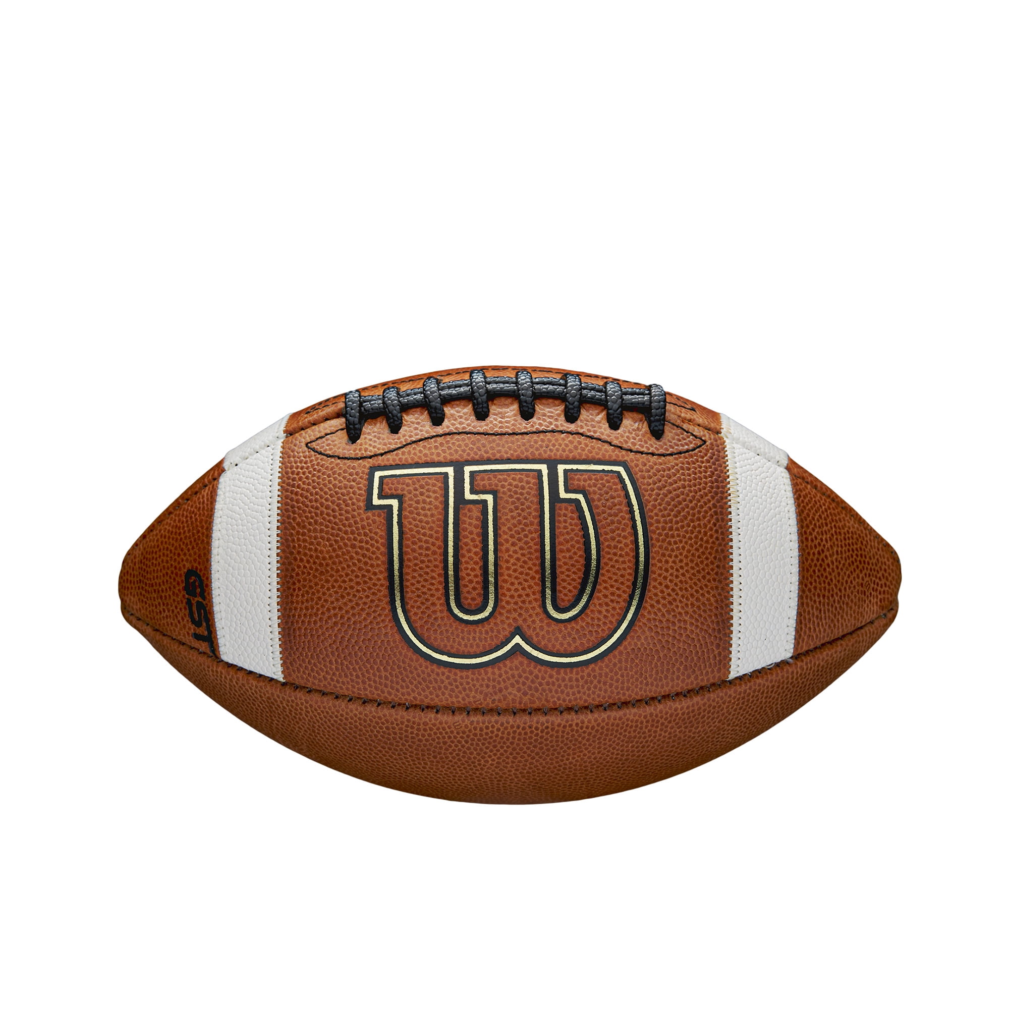 Wilson GST 1003 Official Size Leather Game Football (Brown, Official Size) xz3z0