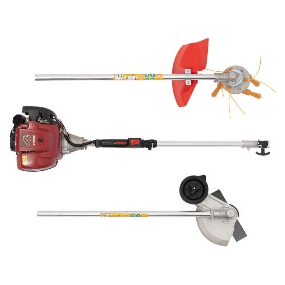 Generic 4-Stroke 35.88cc Gas String Trimmer Lawn Weed Edger with Shoulder Strap (Red, 24.7 fl oz) 35srz