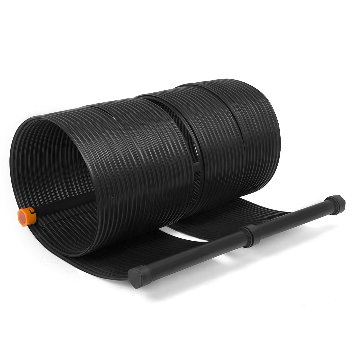 XtremepowerUS Solar Pool Heater Panel System for Above Ground and Inground Pools (Black, 4 ft x 20 ft) psl8d
