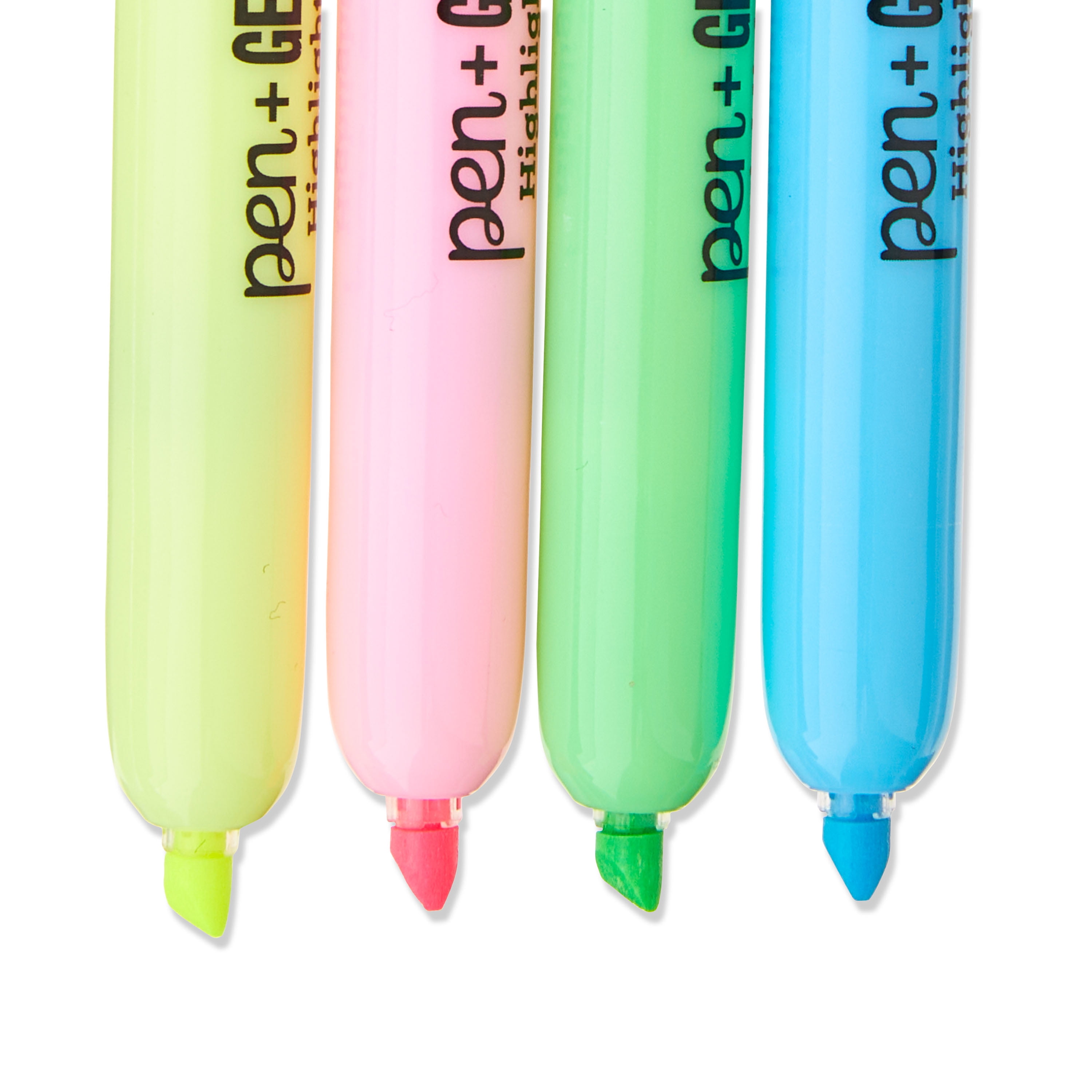 Pen+Gear Retractable Chisel Tip Highlighters, Assorted Neon Colors (12 Count) 57z5s