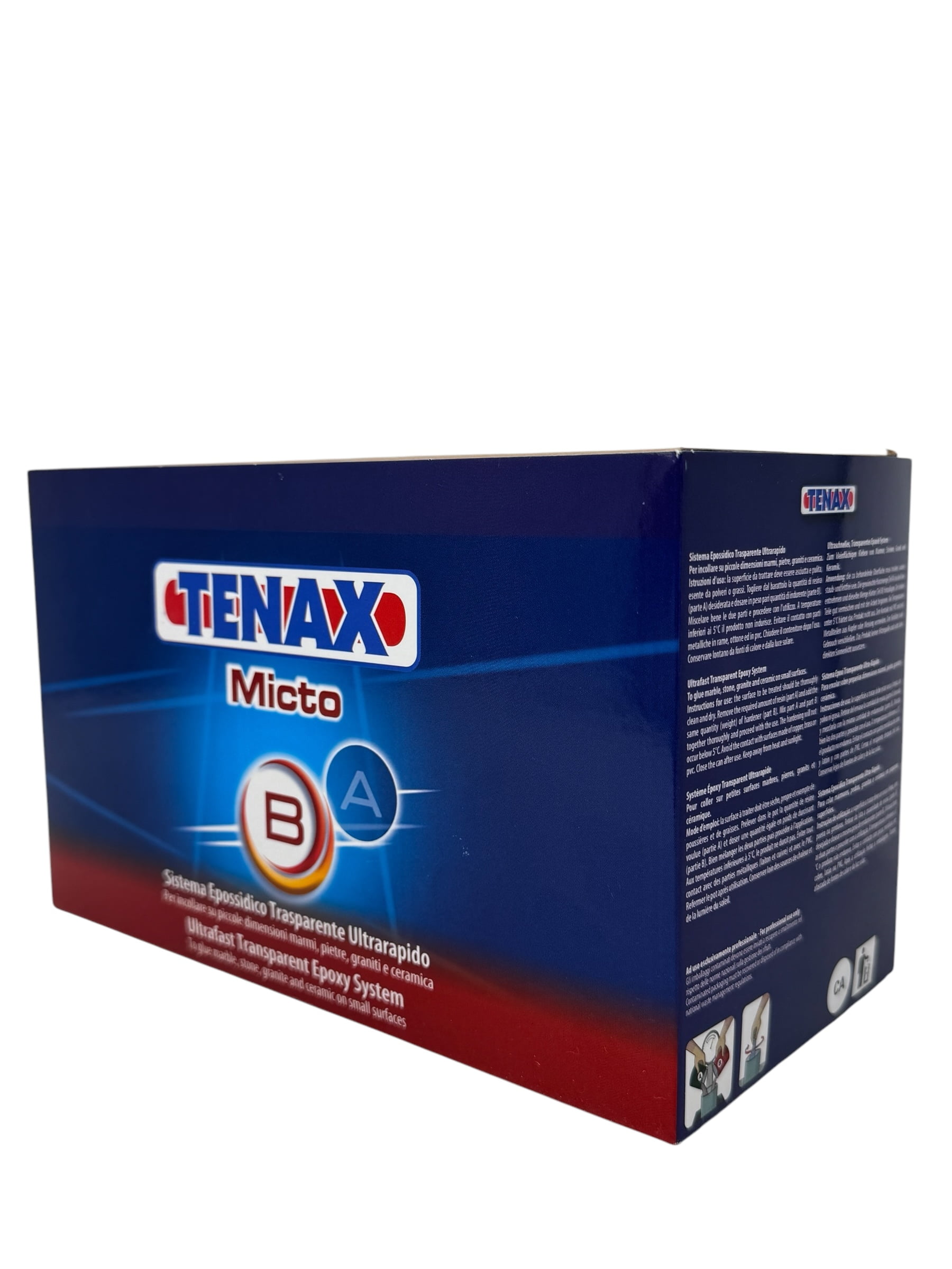 Tenax Micto Fast Transparent Epoxy Adhesive (Clear, 33.8 fl oz) 9df90 - Image 4