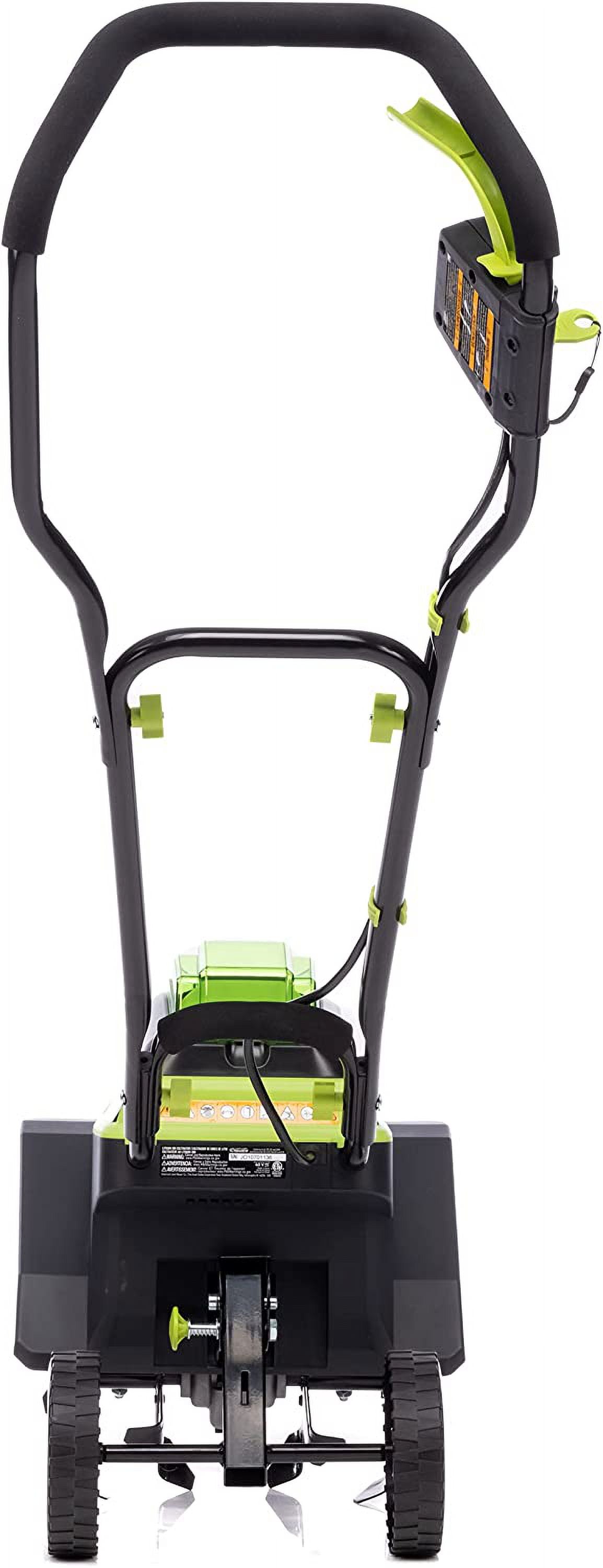 Earthwise 40-Volt Cordless Electric Tiller and Cultivator (11 in) hw5is