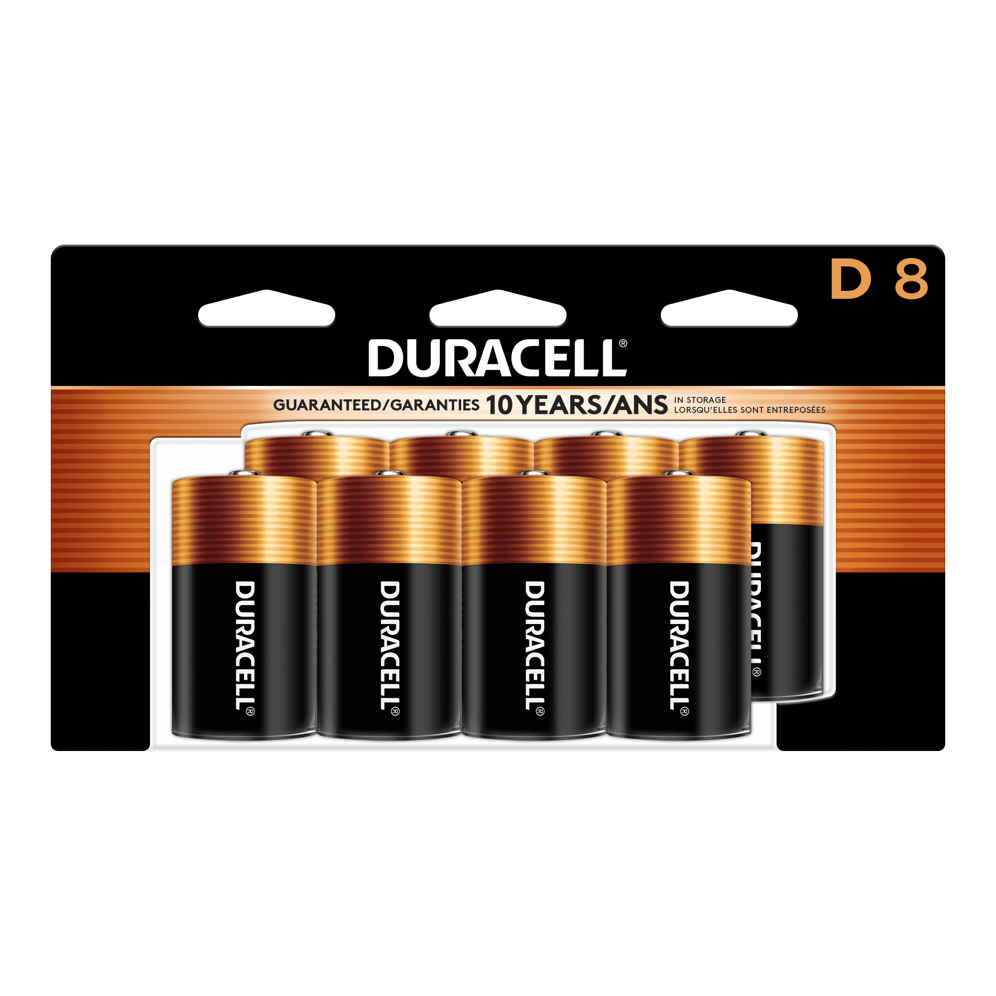 Duracell Coppertop D Alkaline Batteries (8 Pack) apyf5