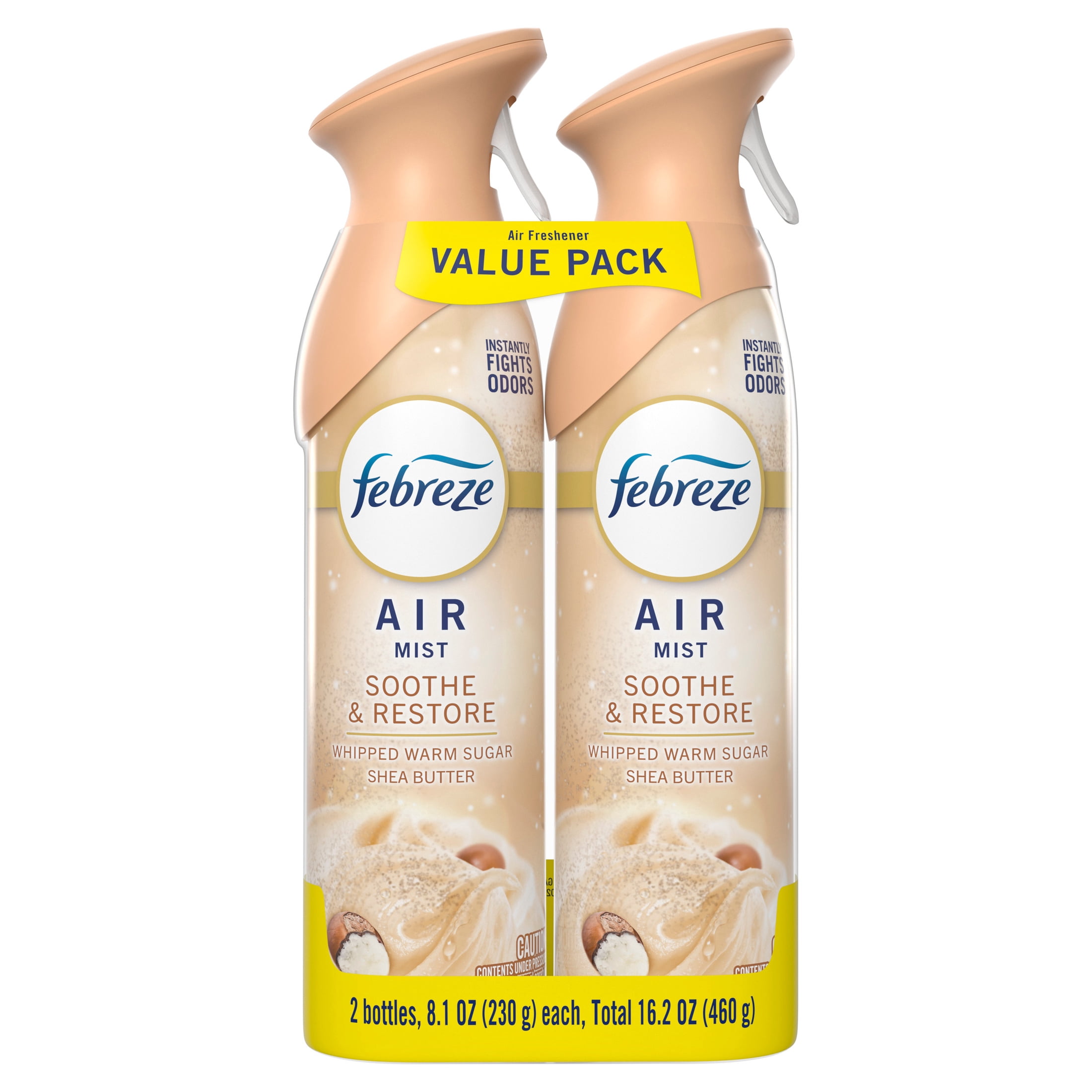 Febreze Air Freshener Spray, Soothe & Restore, Odor Eliminator (8.1 oz, 2 Count) oxczp