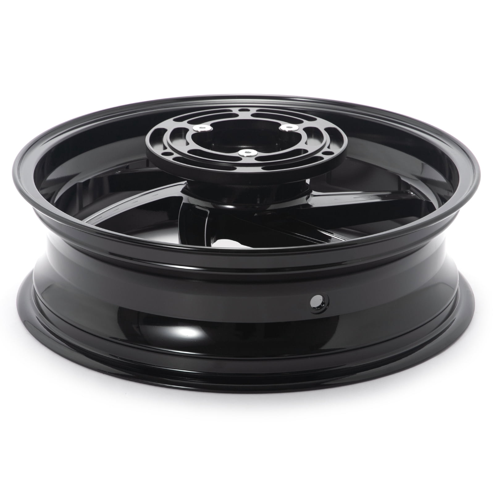 TARAZON Rear Cast Wheel Rim for Yamaha XMAX300 (Black, 14 in x 4 in) suhva