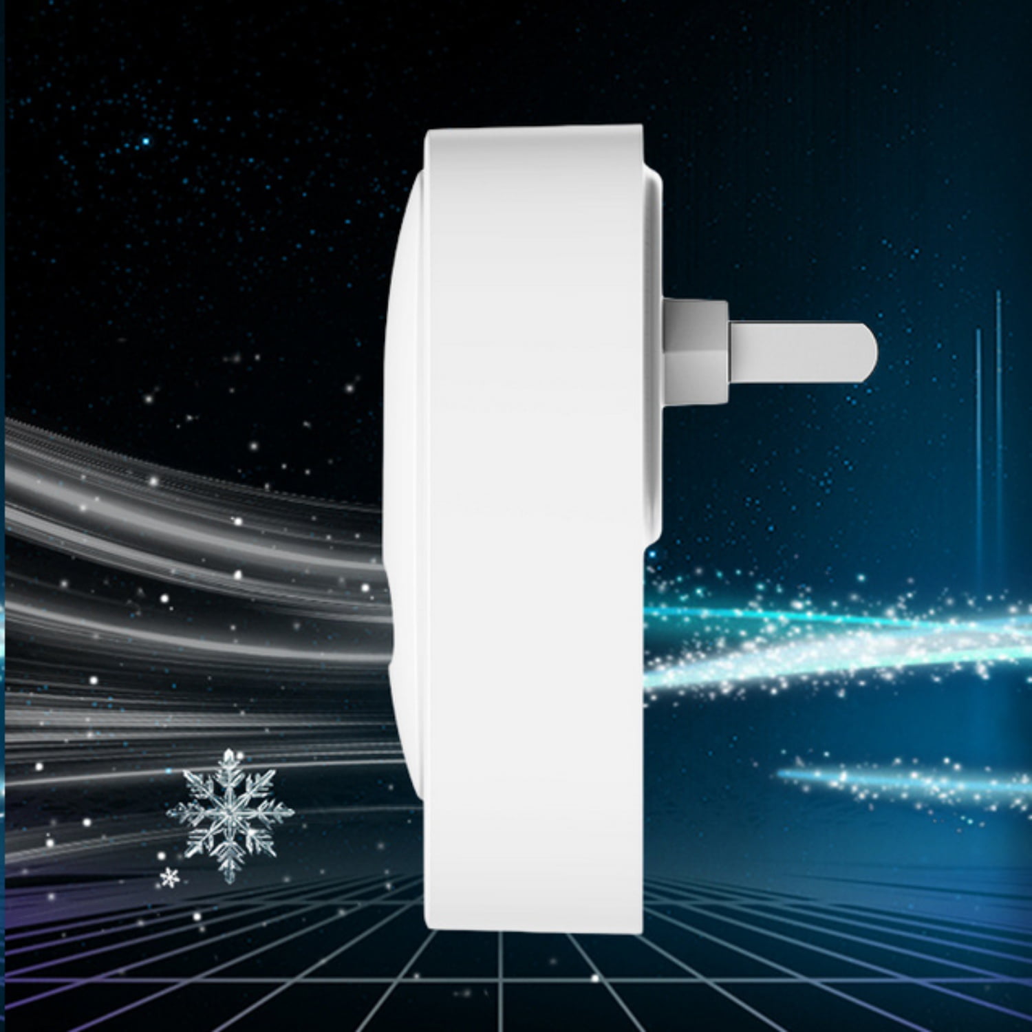 JahyShow Plug-in Air Ionizer Purifier for Home and Office (White, 2 Pack) 7tpgj
