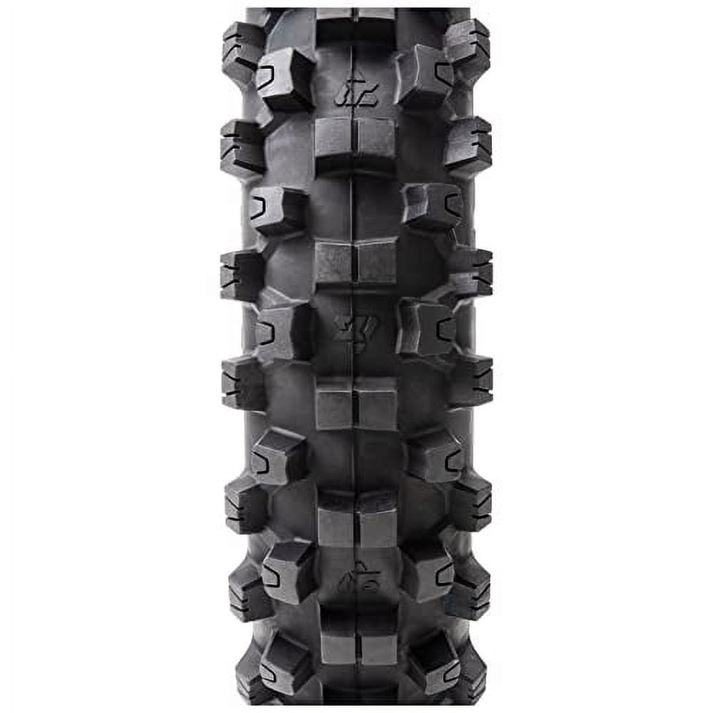 Tusk EMEX T-35 Dirt Bike Front and Rear Tire Set (Soft/Intermediate Terrain, 80/100-21 & 110/90-19) eey8e
