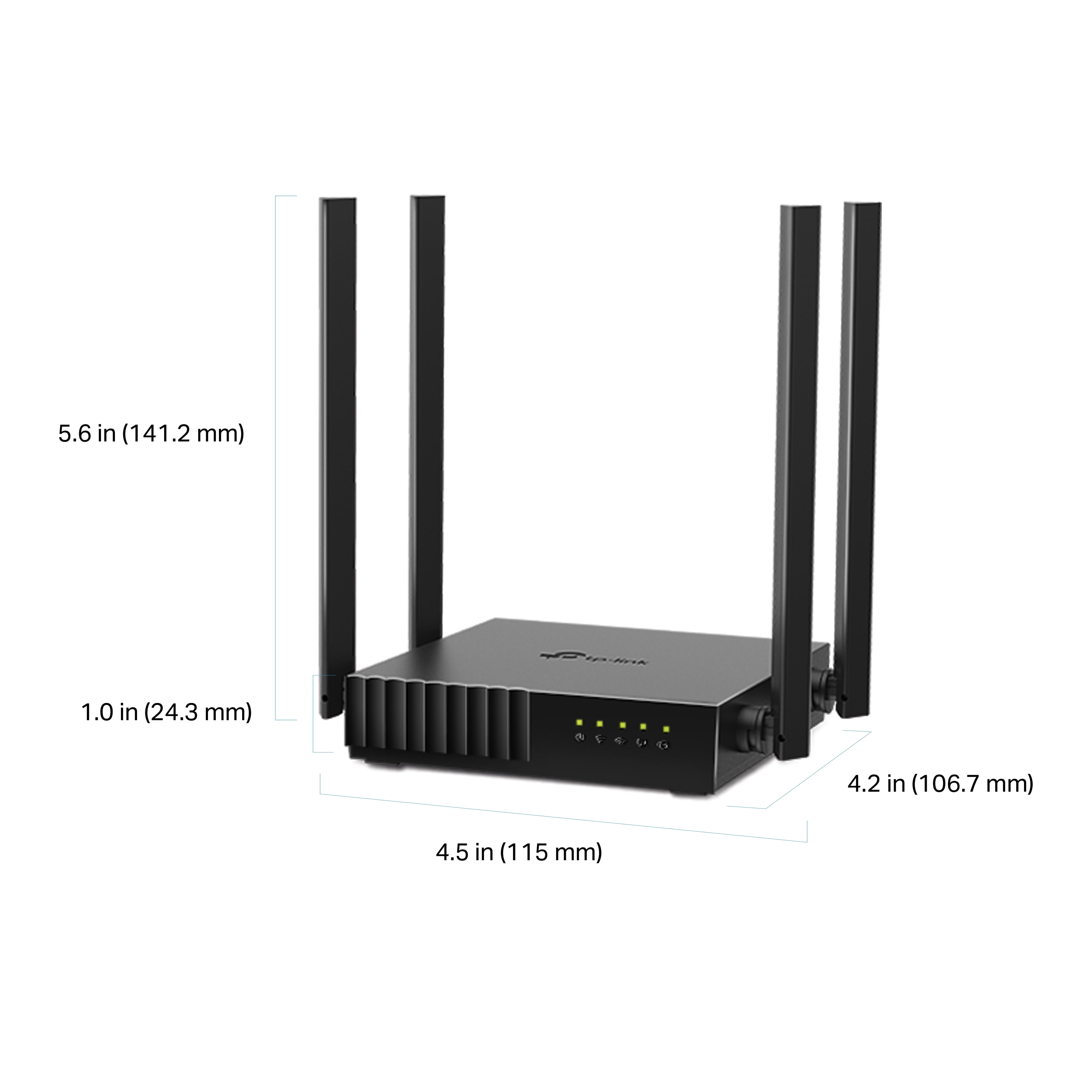 TP-Link Archer C54 AC1200 Dual-Band WiFi Router, High-Speed MU-MIMO Wireless Internet Access (4.5 in) vy5w1