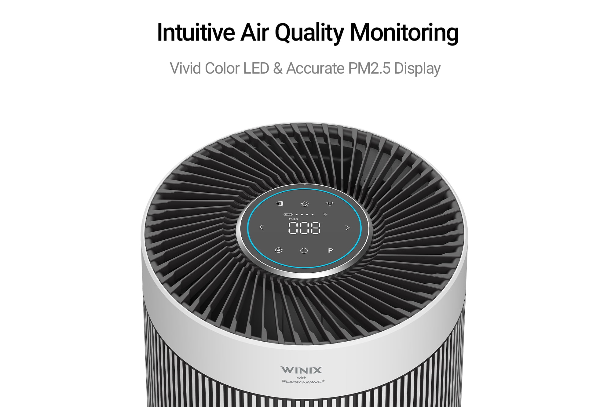 Winix T810 Smart Air Purifier with True HEPA Filter for Extra Large Rooms (White, 2006 sq ft) jo3se