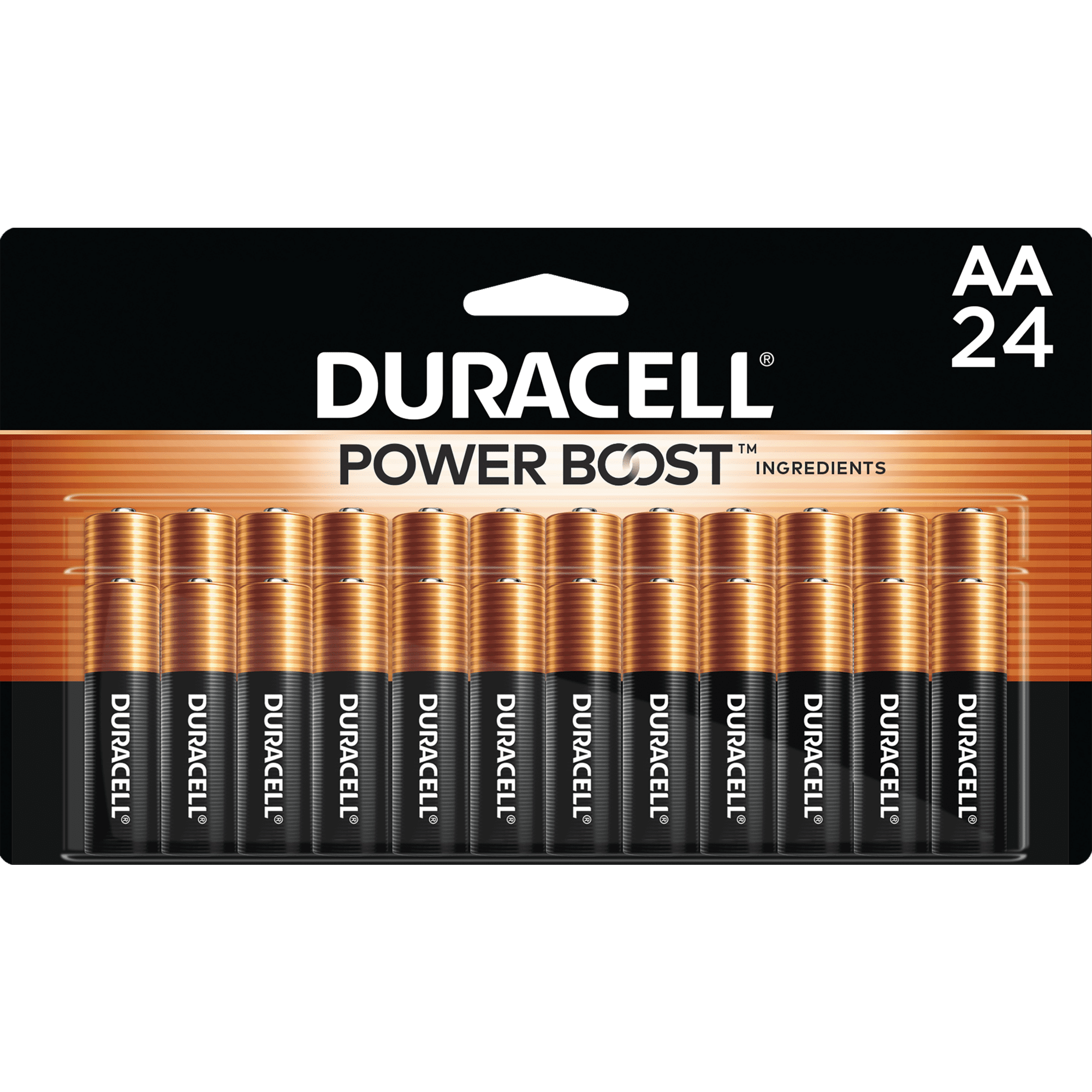 Duracell Coppertop AA Alkaline Batteries (Long-lasting Power, 24 Pack) zhaae