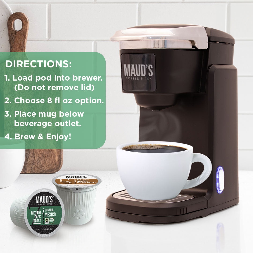 Maud's Coffee Lover's Variety Pack, 100% Arabica Single Serve Coffee Pods (16 Blend Variety, 40 Count) oz4nk