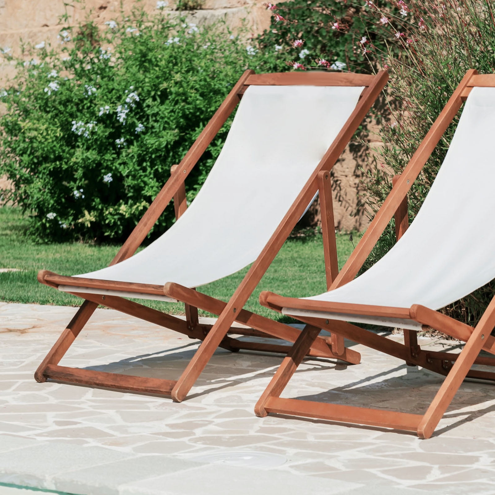 FYJUCPA Sling Chair Replacement Fabric, Heavy-Duty Outdoor Patio Canvas for Lounge and Beach Chairs (Beige, 45.3 x 16.9 in) ua5ym - Image 7