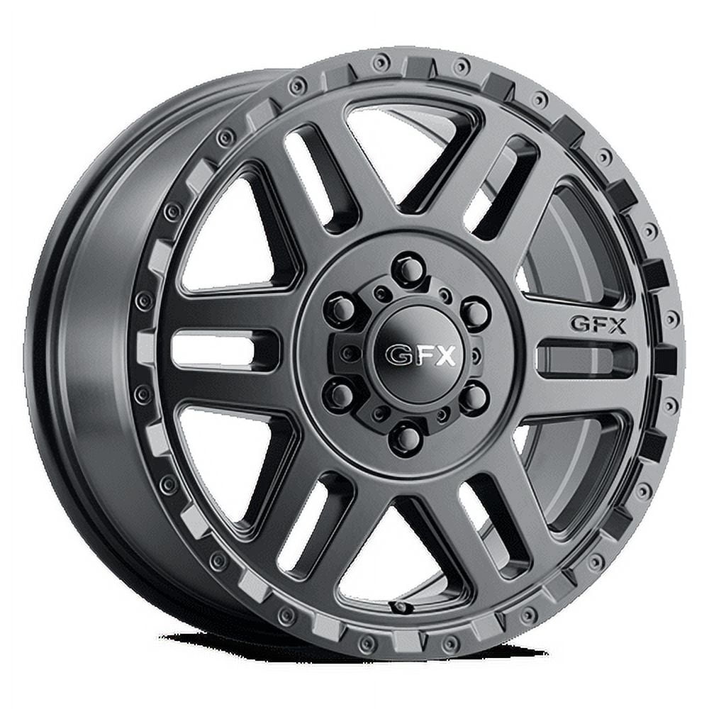 G-FX MV2 Wheel Rim (Matte Black, 16x6.5 in, 6x130 Bolt Pattern, 30mm Offset) 7m1gq