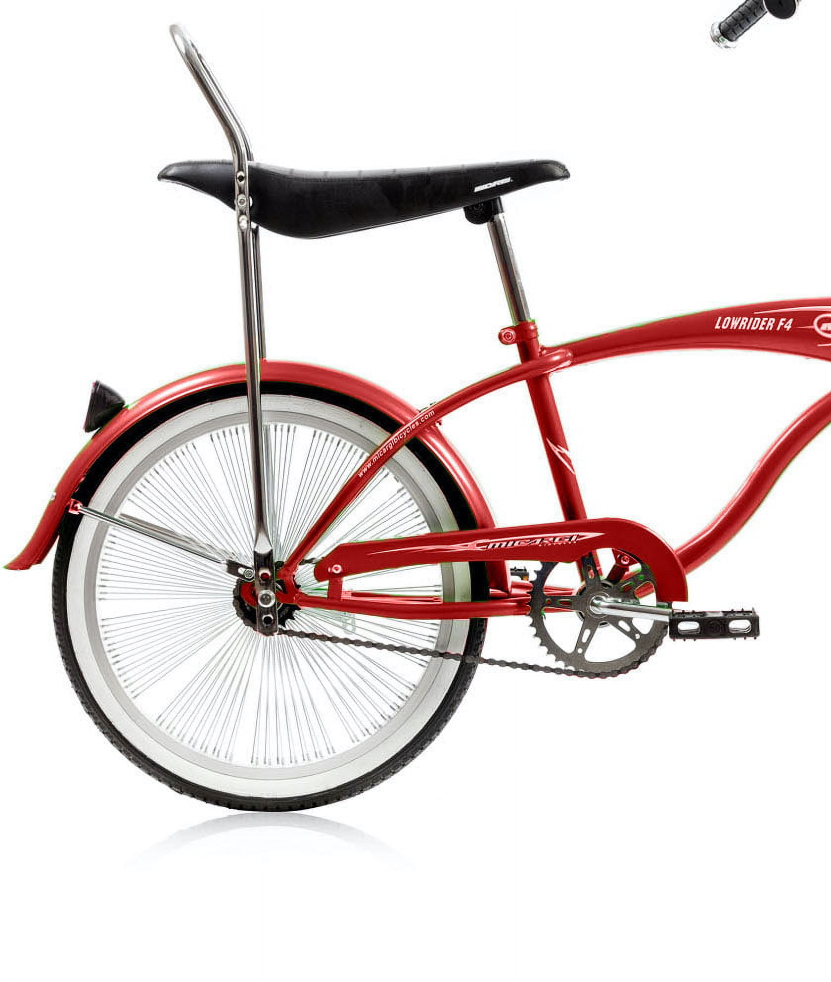 Wonder Wheels 20 in Lowrider Single Speed Bicycle (Red, 20 in) m1xbe