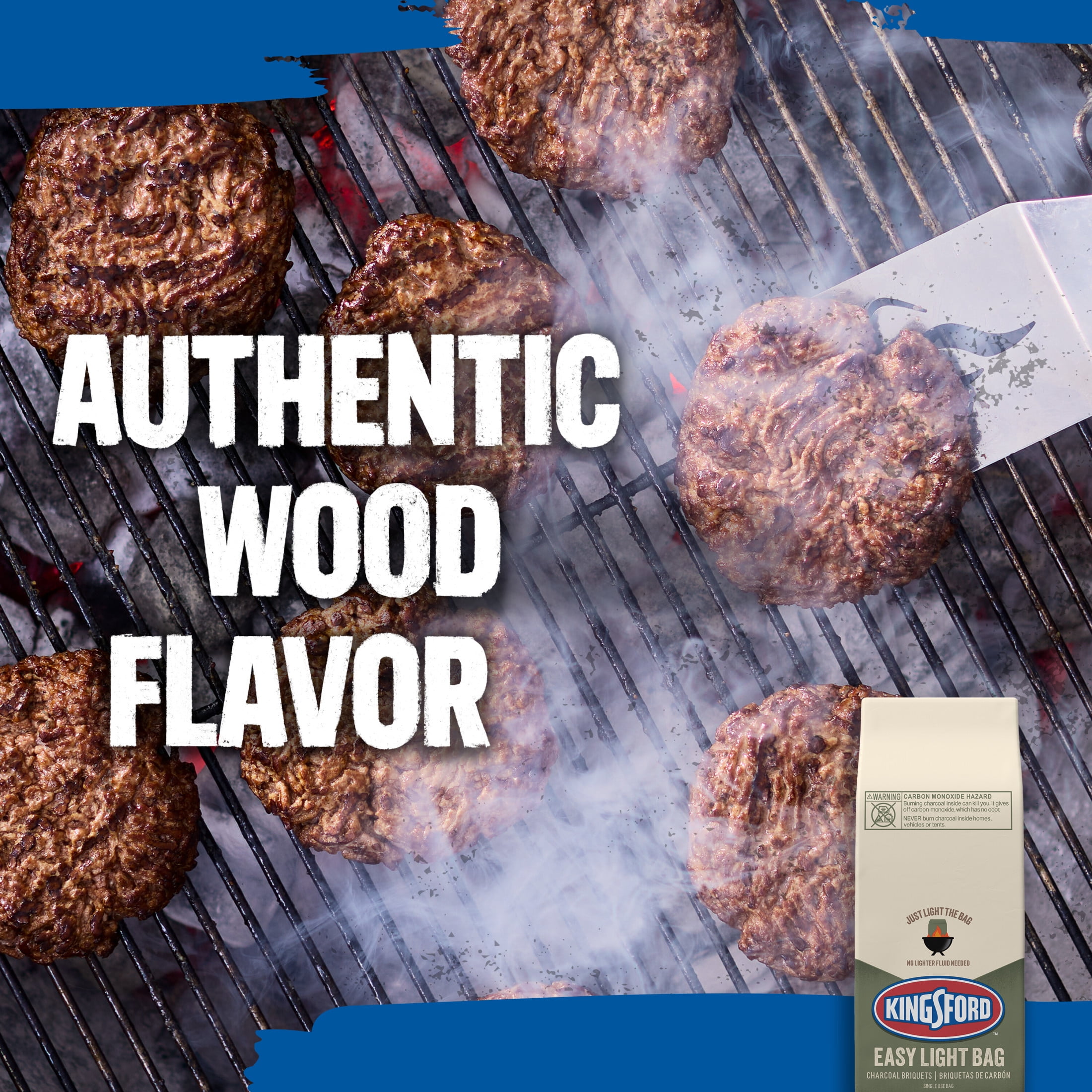 Kingsford Easy Light Charcoal Briquettes for Outdoor Grilling (4 lb) l127i