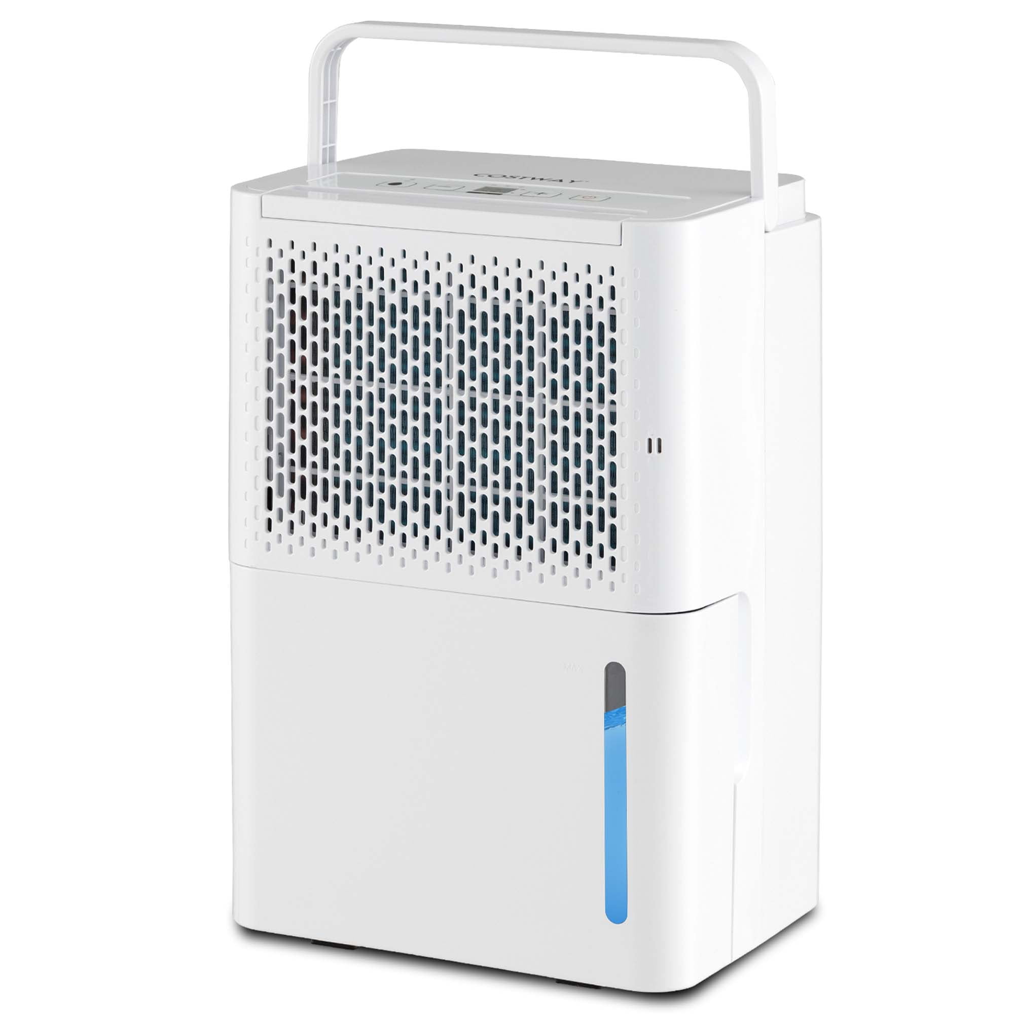 Costway 32 Pint Dehumidifier for Basements and Large Rooms (White, 2000 sq ft) fm6q9